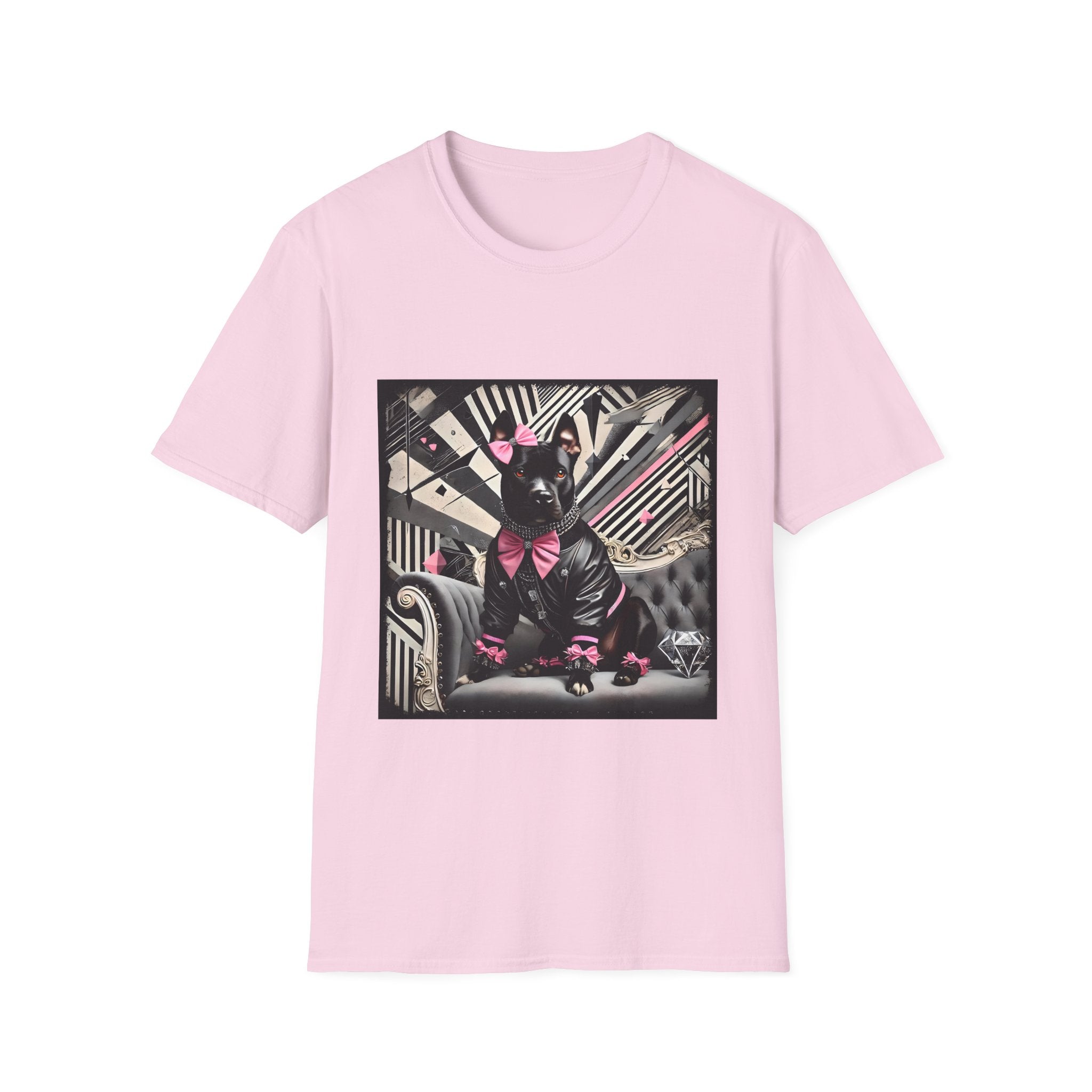 American Pit Bull Terrier Chic Rocker | Unisex Dog T-Shirt