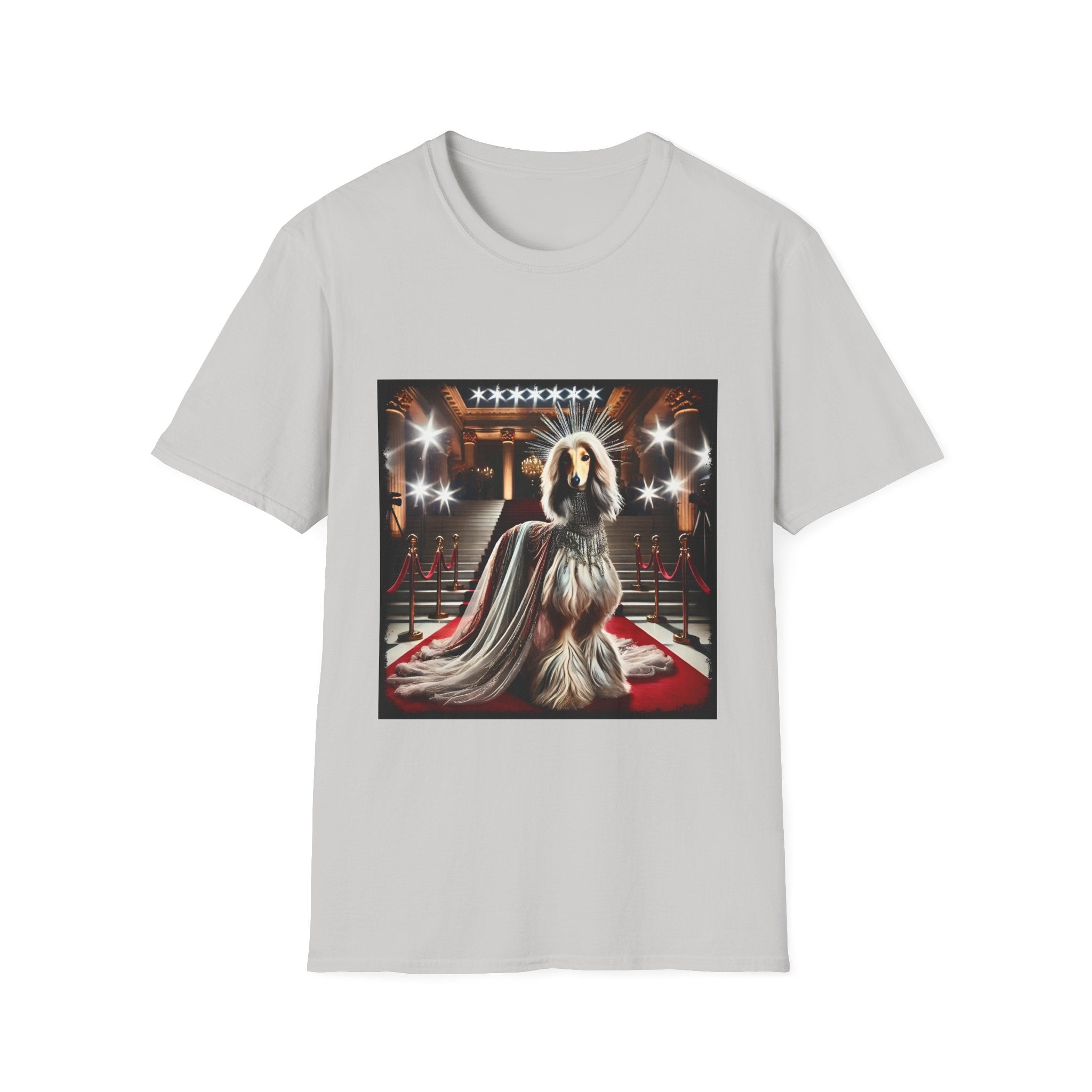 Afghan Hound Gala Glamour | Unisex Dog T-Shirt