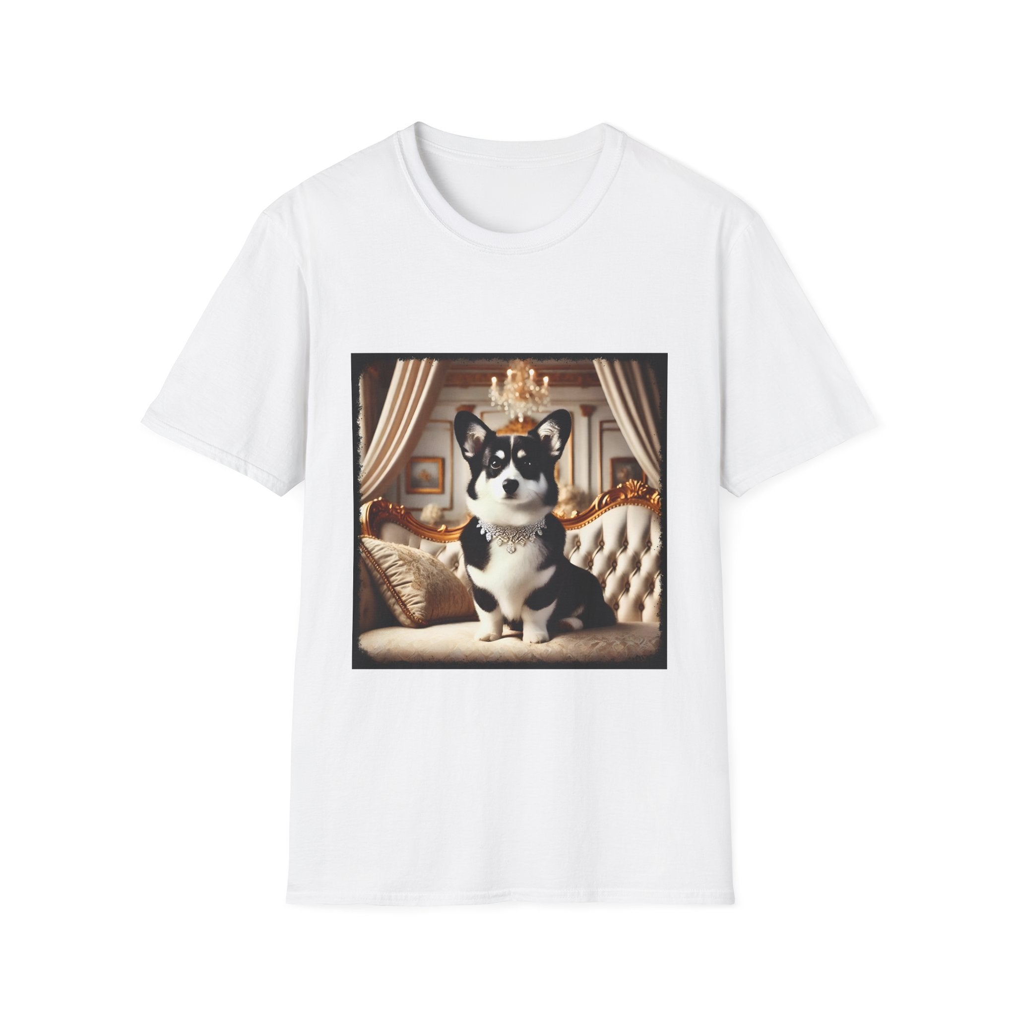 Pembroke Welsh Corgi Platinum Paw | Unisex Dog T-Shirt