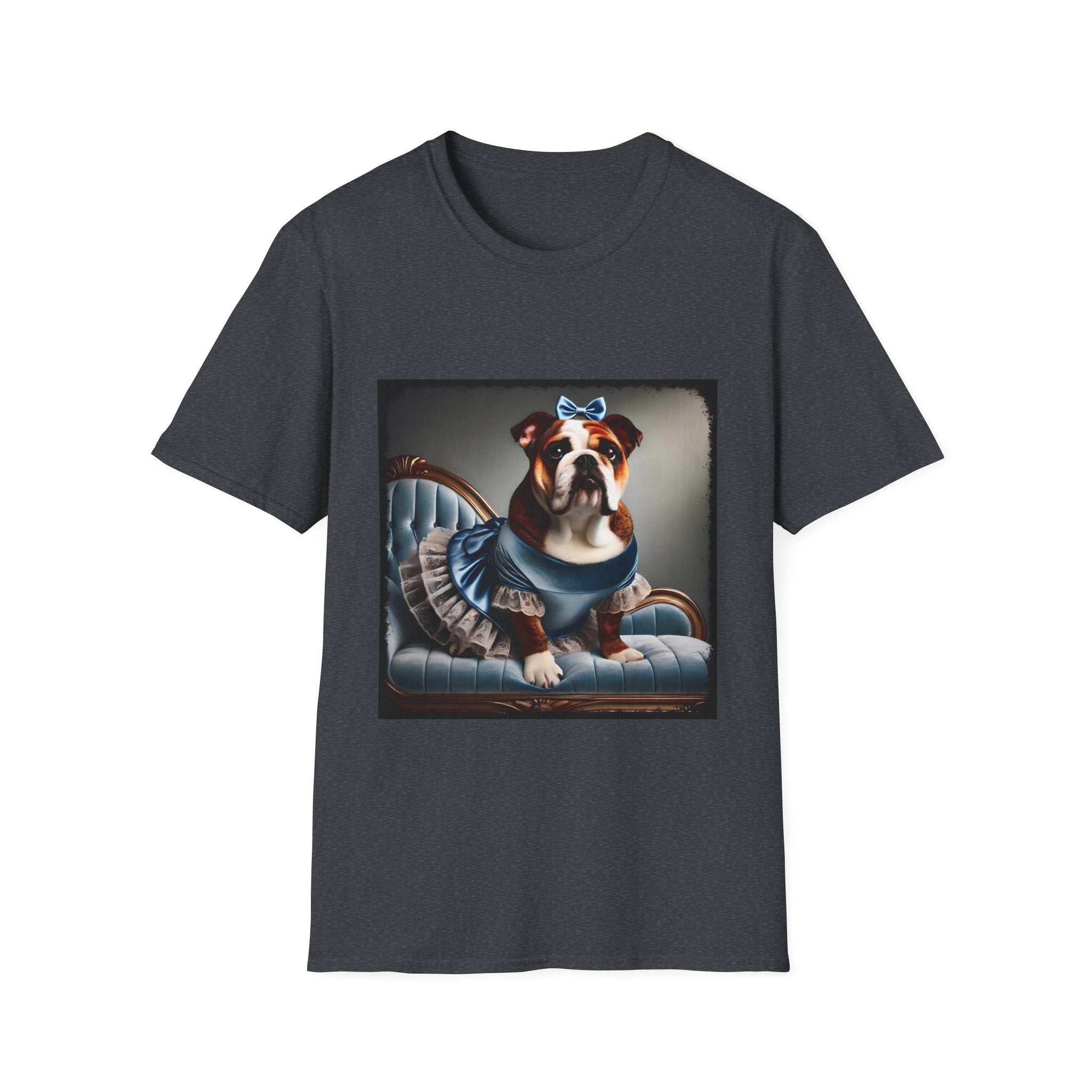Bulldog Velvet Vixen | Unisex Dog T-Shirt
