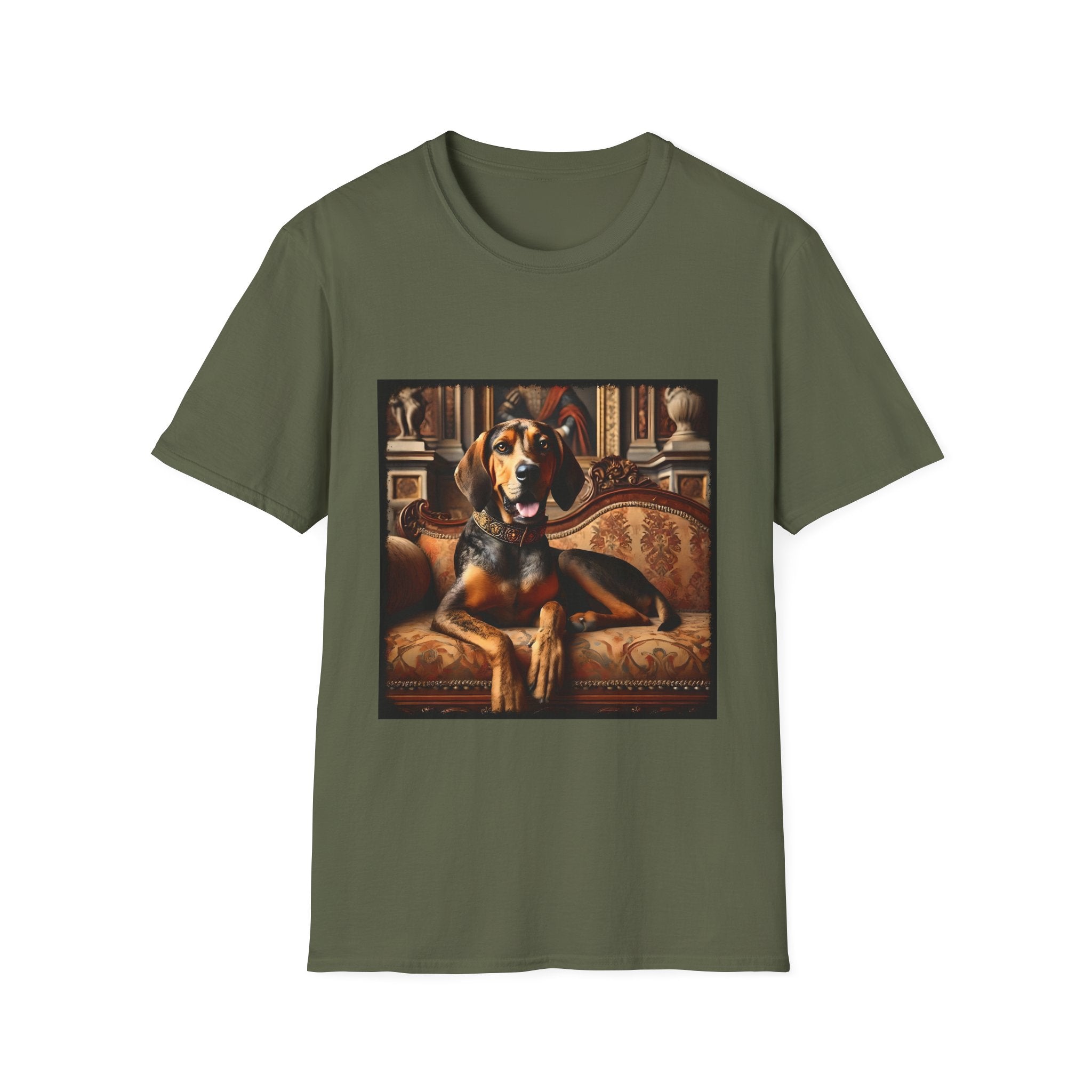 Coonhound Elegant Beau | Unisex Dog T-Shirt