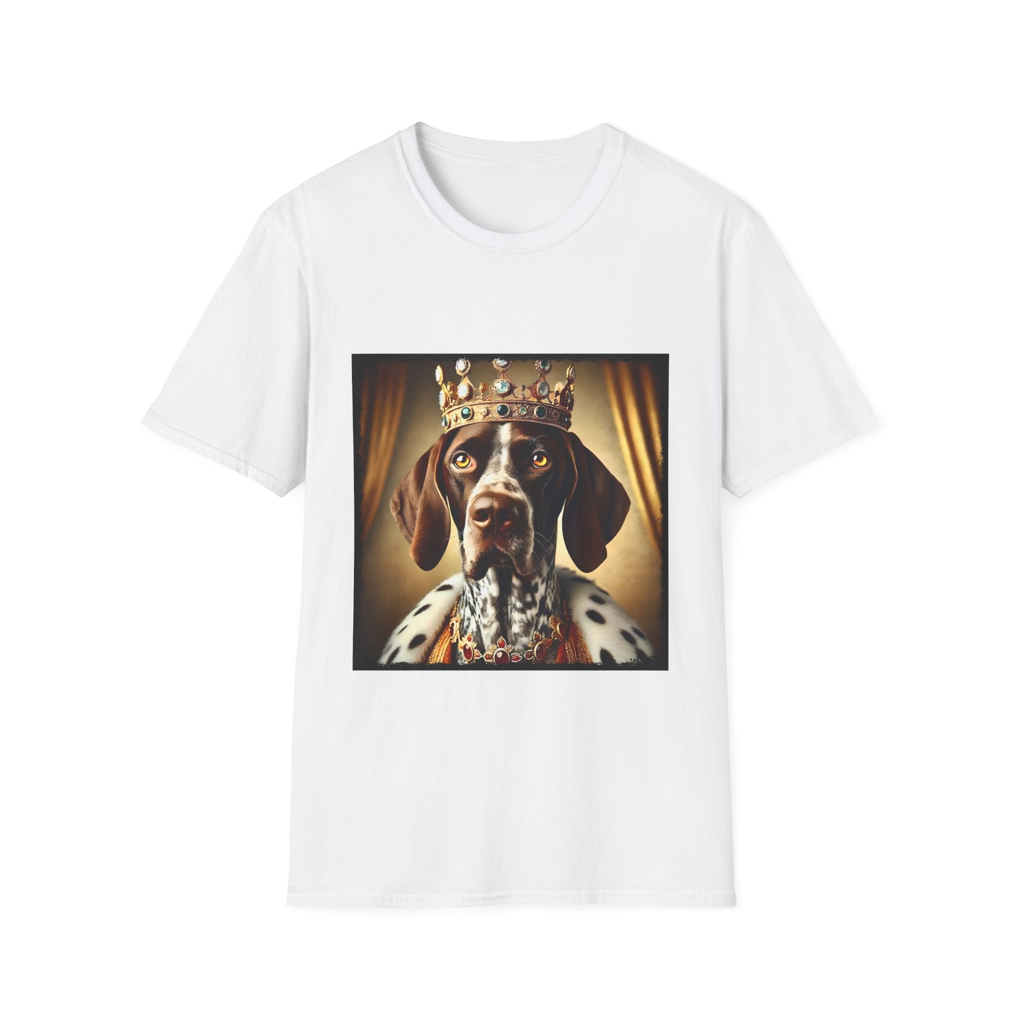 German Shorthaired Pointer Royal Icon | Unisex Dog T-Shirt