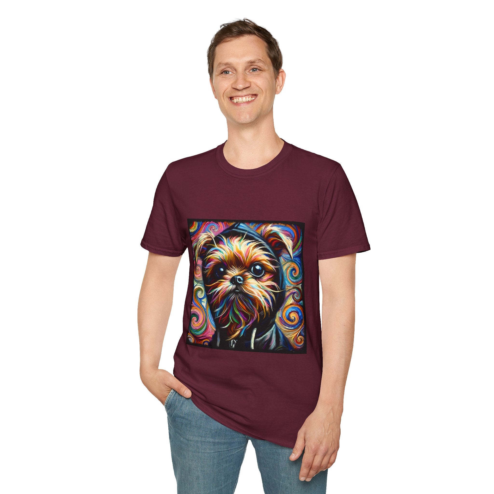 Brussels Griffon Hoodie Swirl | Unisex Dog T-Shirt