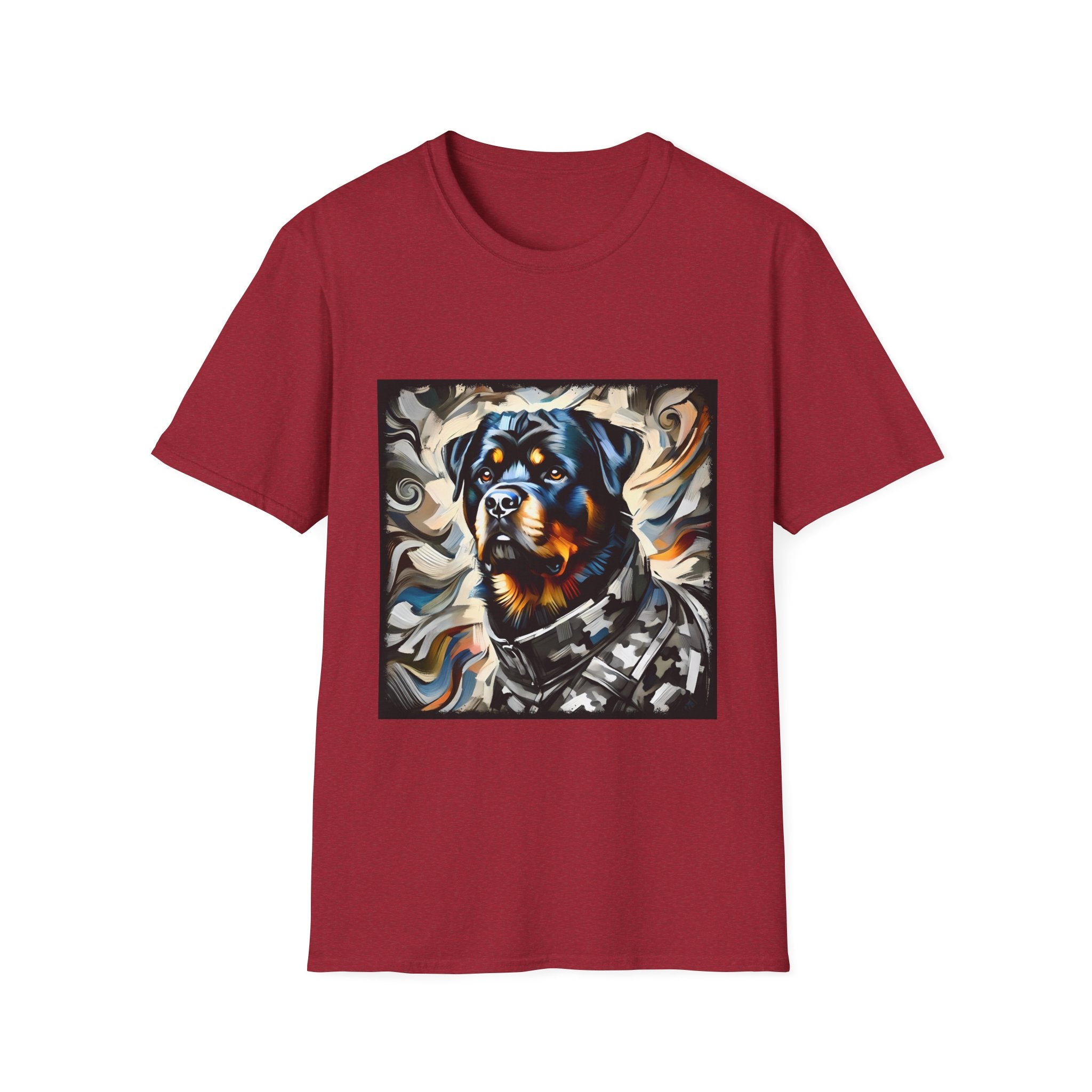 Rottweiler Bold Camo Classic | Unisex Dog T-Shirt