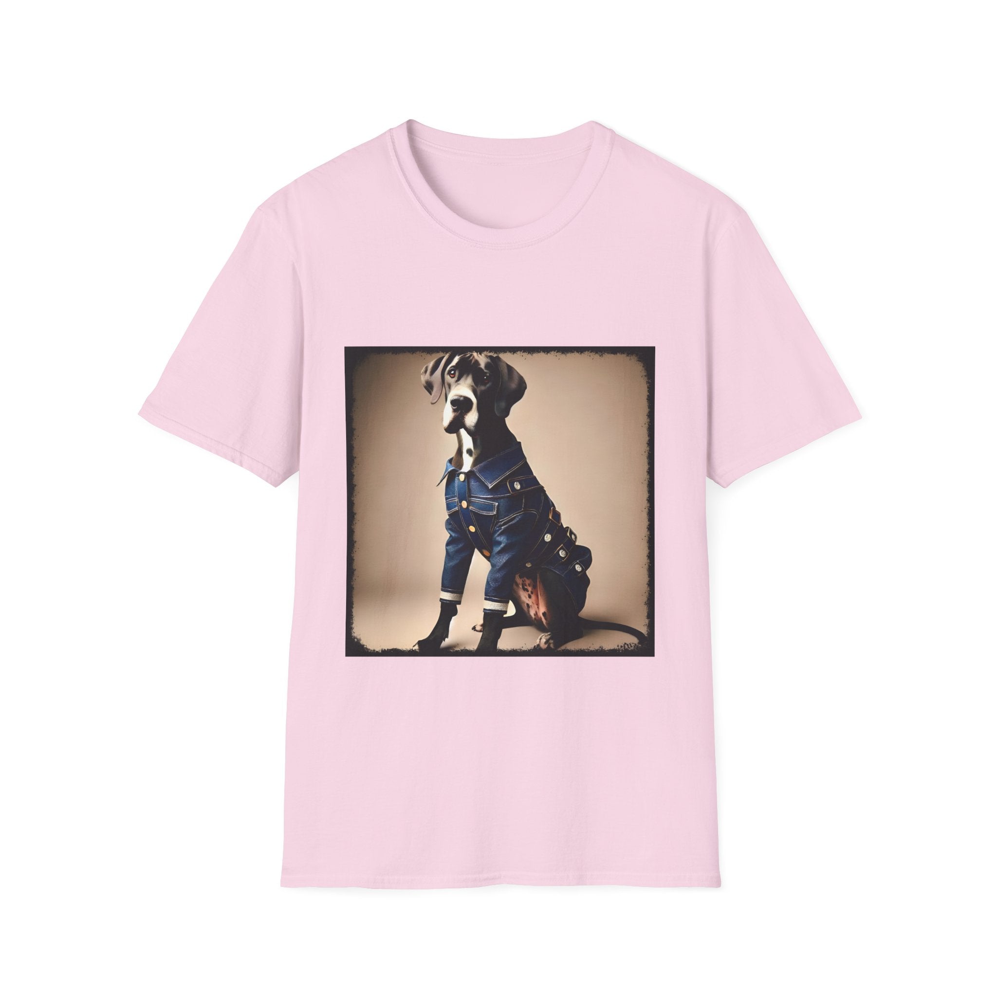 Great Dane Denim Mood | Unisex Dog T-Shirt