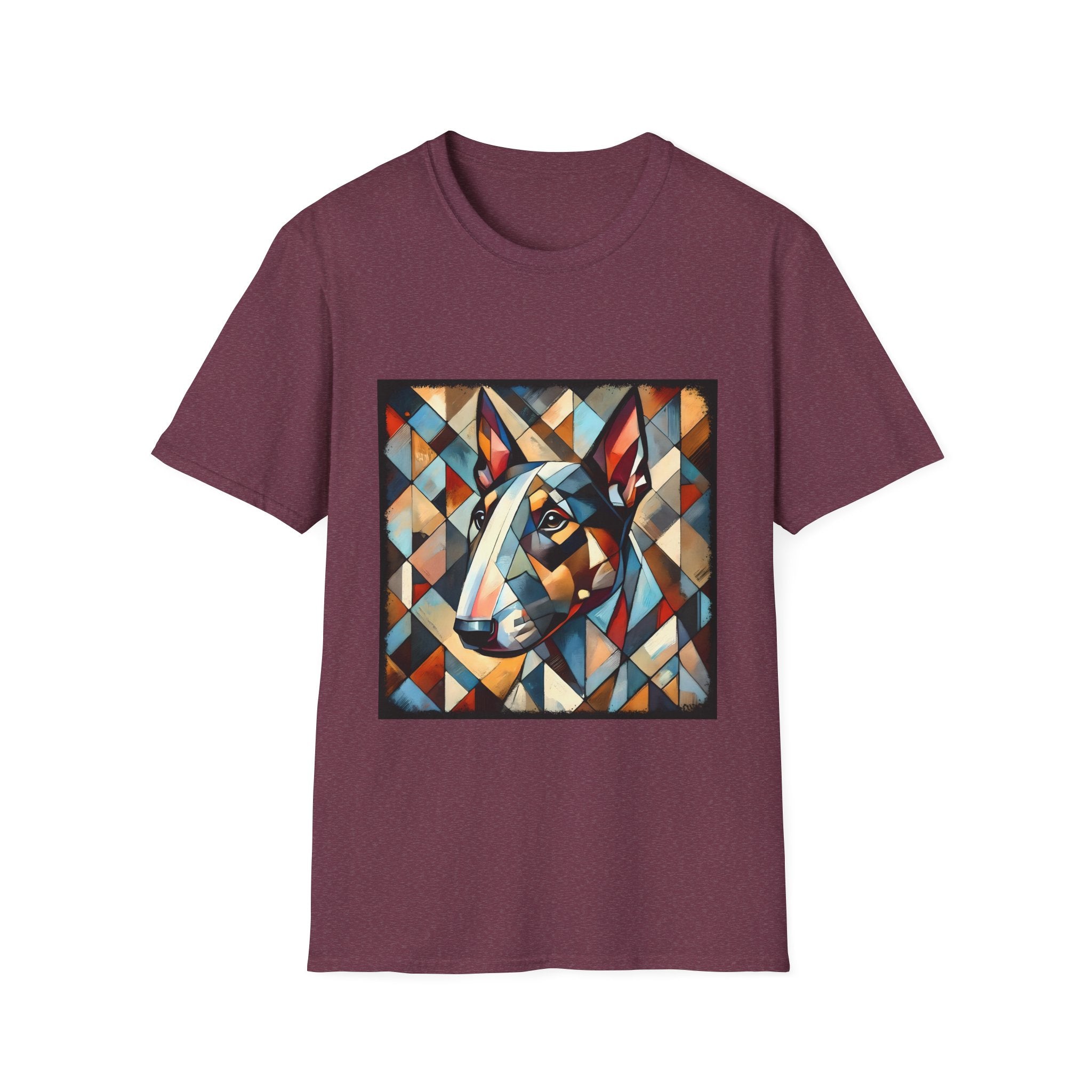 Bull Terrier Warm Geometric | Unisex Dog T-Shirt