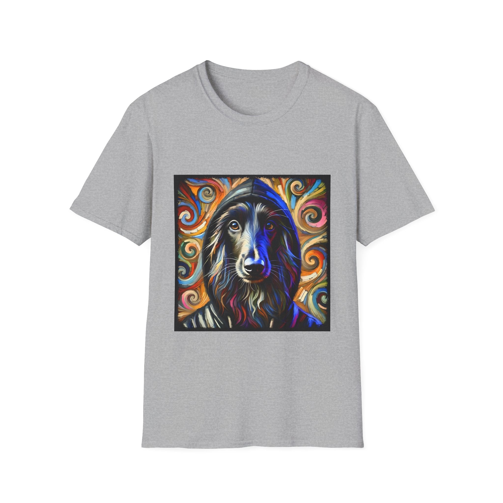 Afghan Hound Hoodie Swirl | Unisex Dog T-Shirt