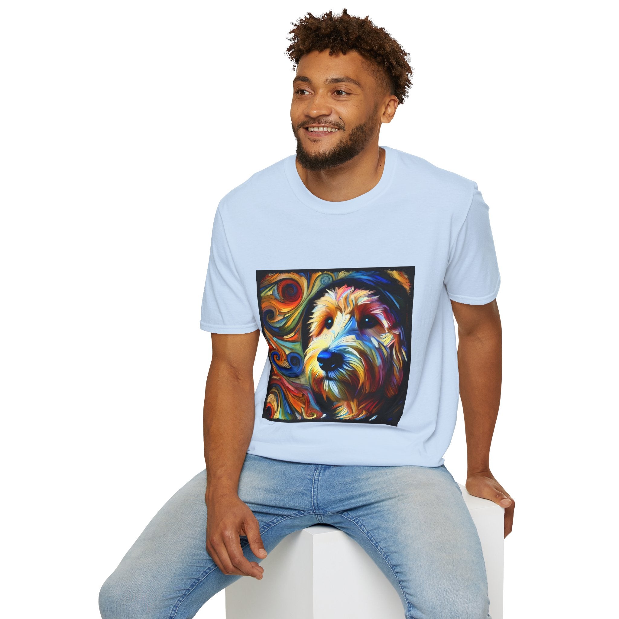 Goldendoodle Relaxed Swirl | Unisex Dog T-Shirt