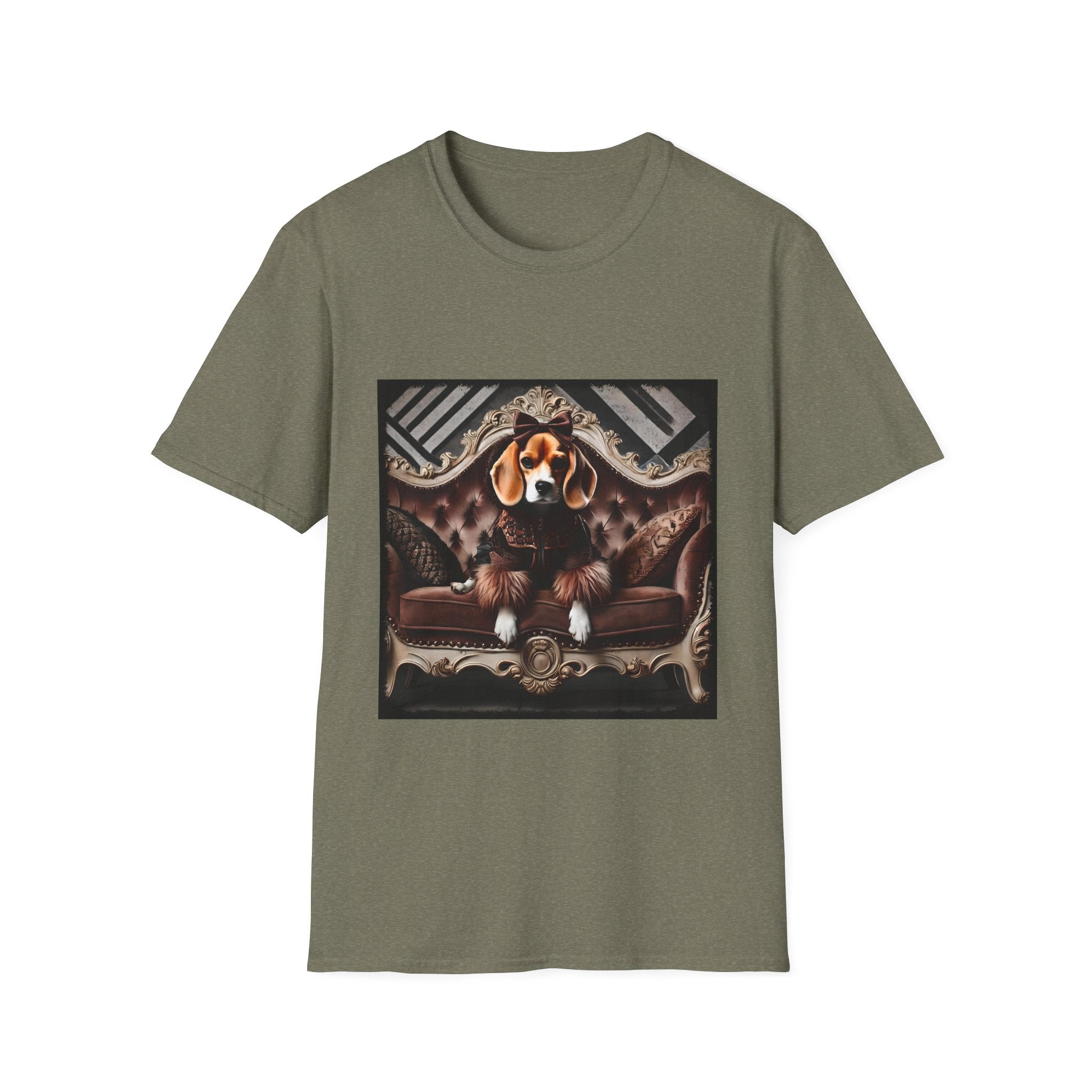 Beagle Fierce Fashionista | Unisex Dog T-Shirt