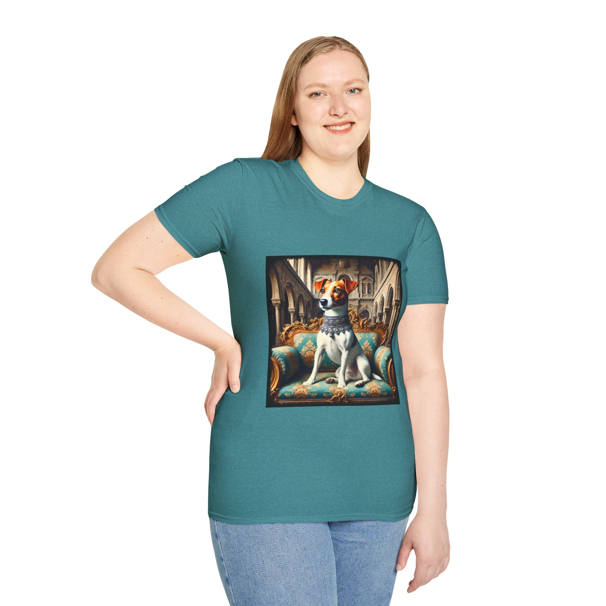 Jack Russell Terrier Poised Prince | Unisex Dog T-Shirt