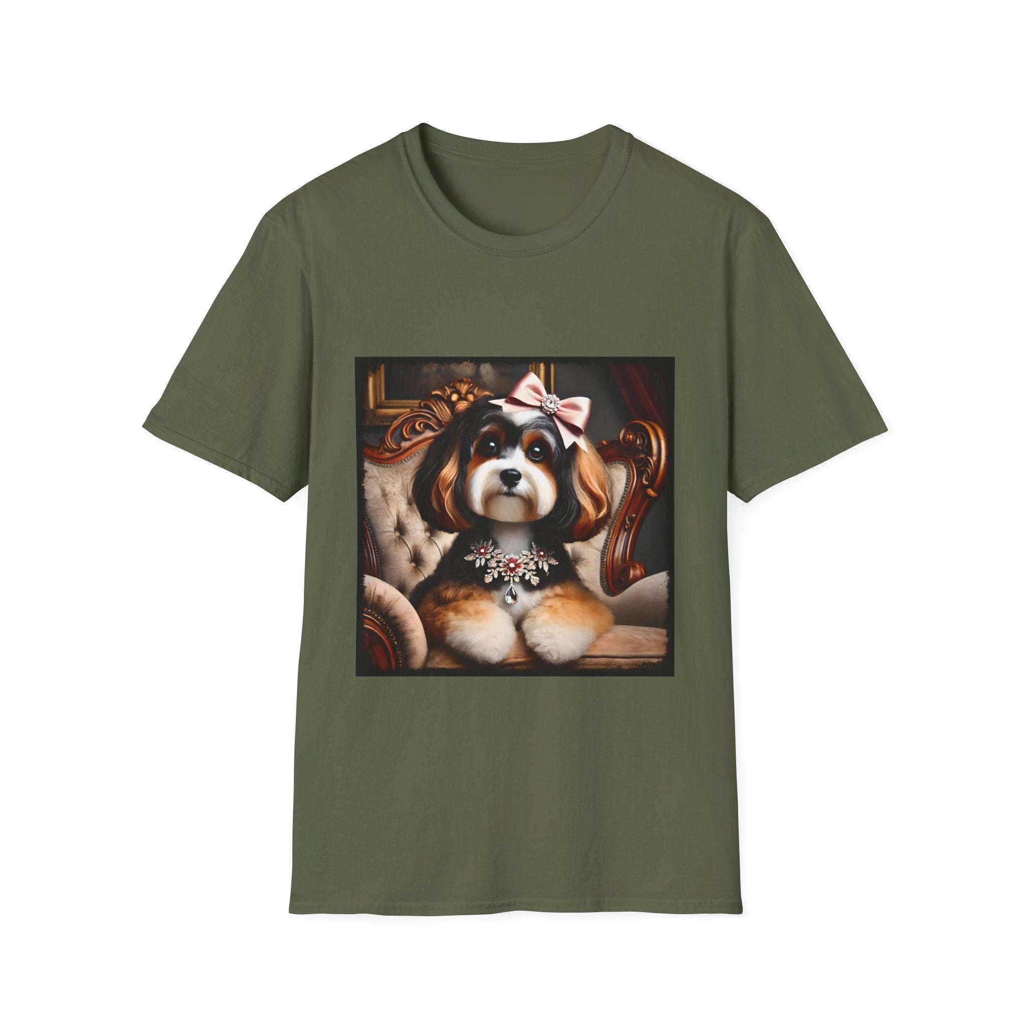 Cavapoo Diamond Doll | Unisex Dog T-Shirt