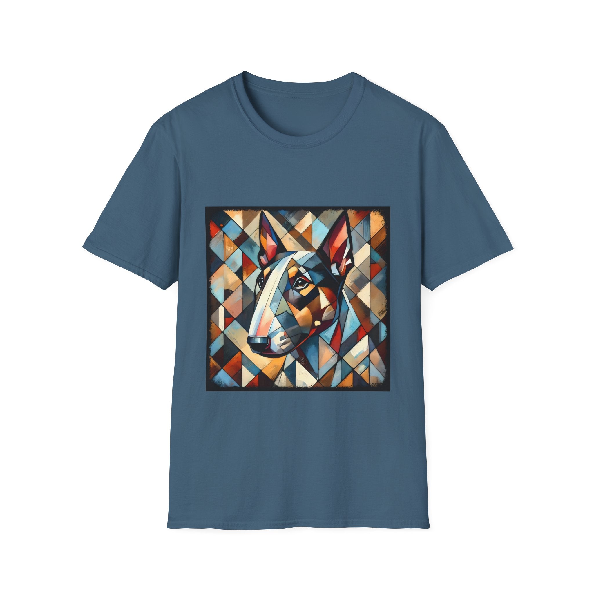 Bull Terrier Warm Geometric | Unisex Dog T-Shirt