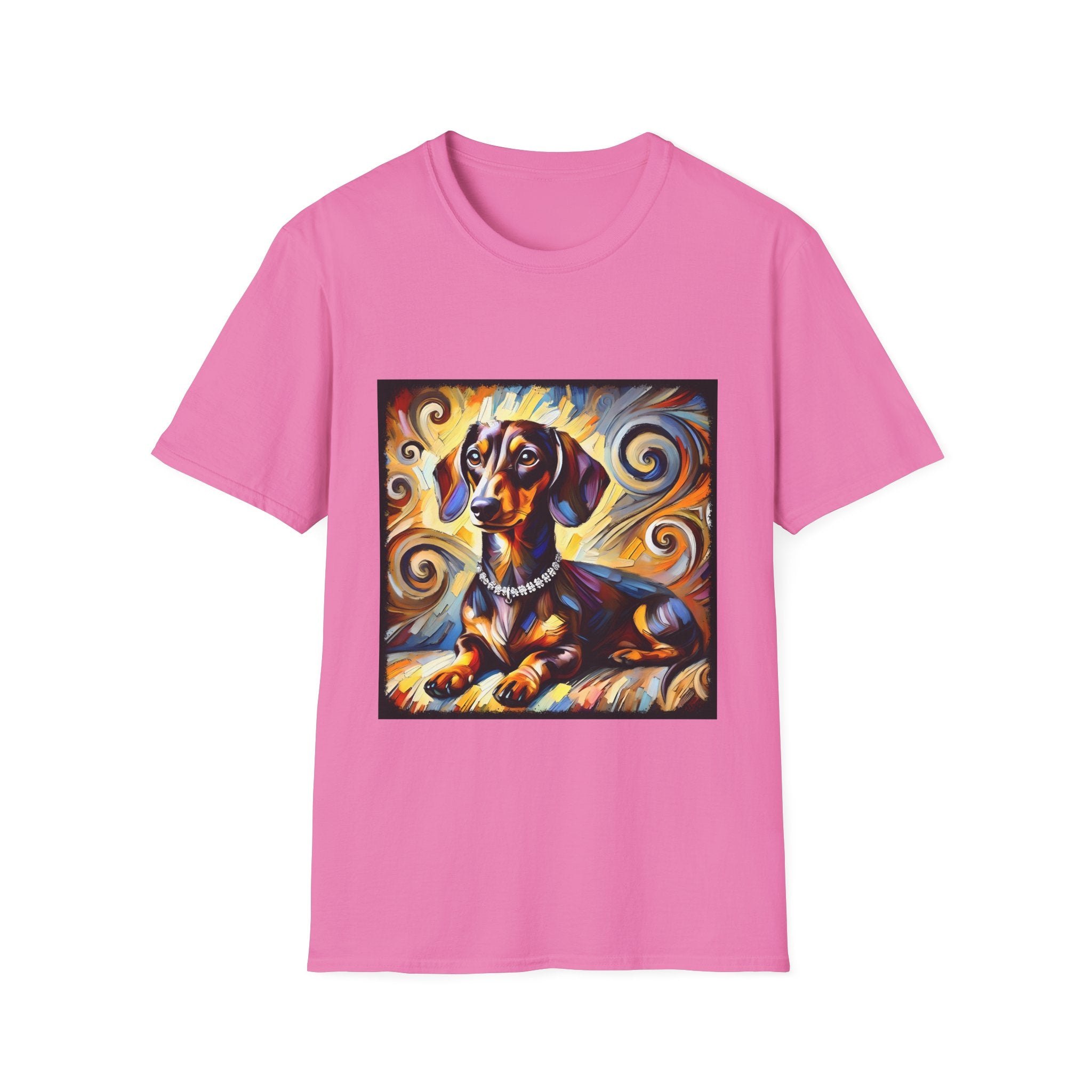 Dachshund Sun Swirl | Unisex Dog T-Shirt