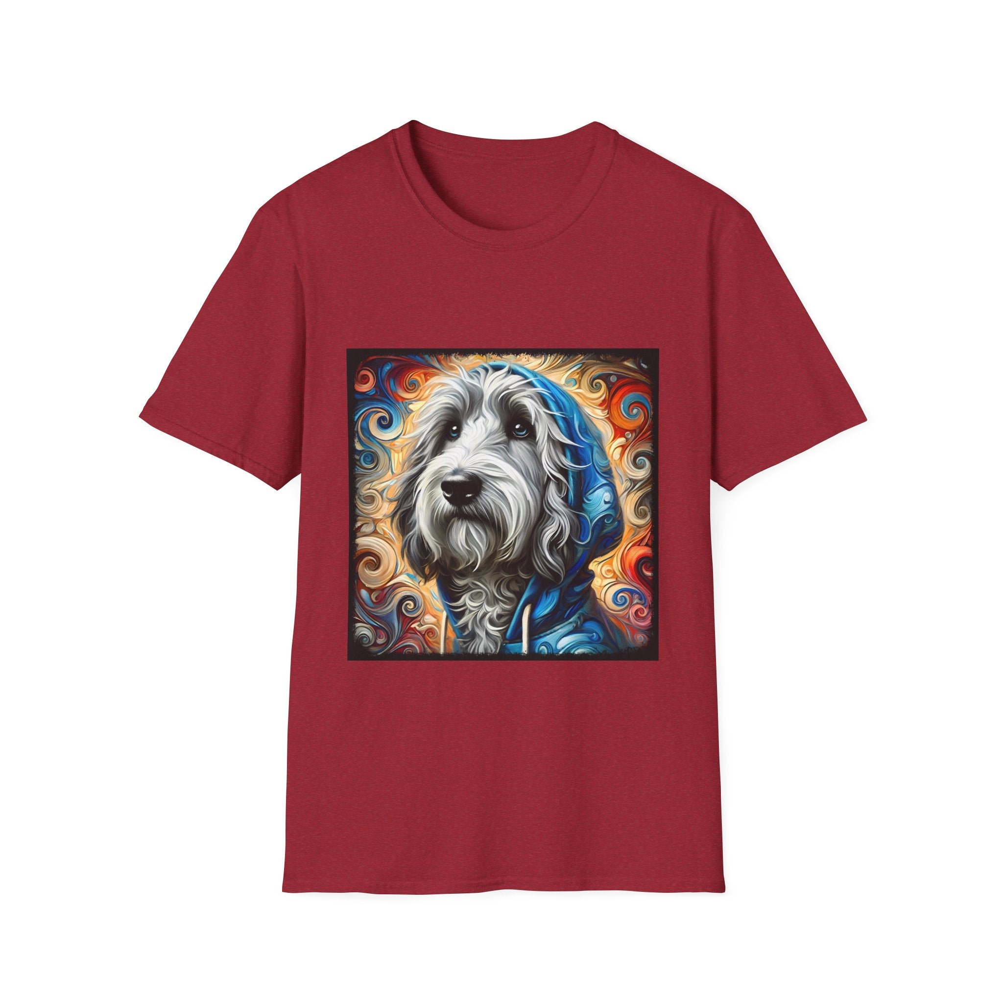 Sheepadoodle Urban Swirl | Unisex Dog T-Shirt