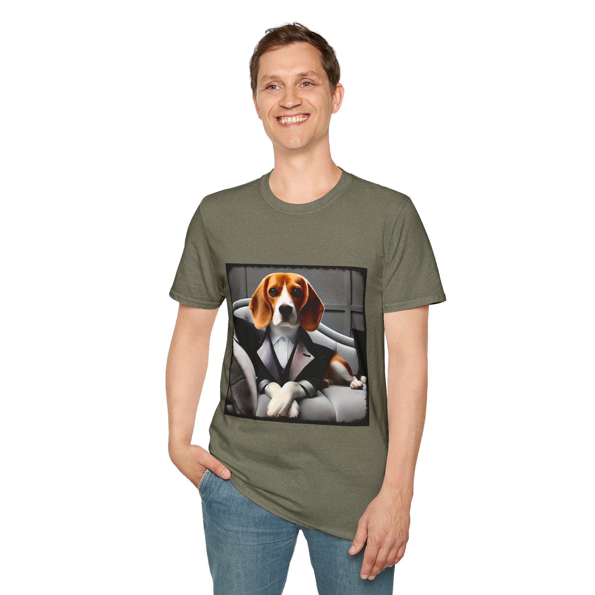 Beagle Tailored Gent | Unisex Dog T-Shirt