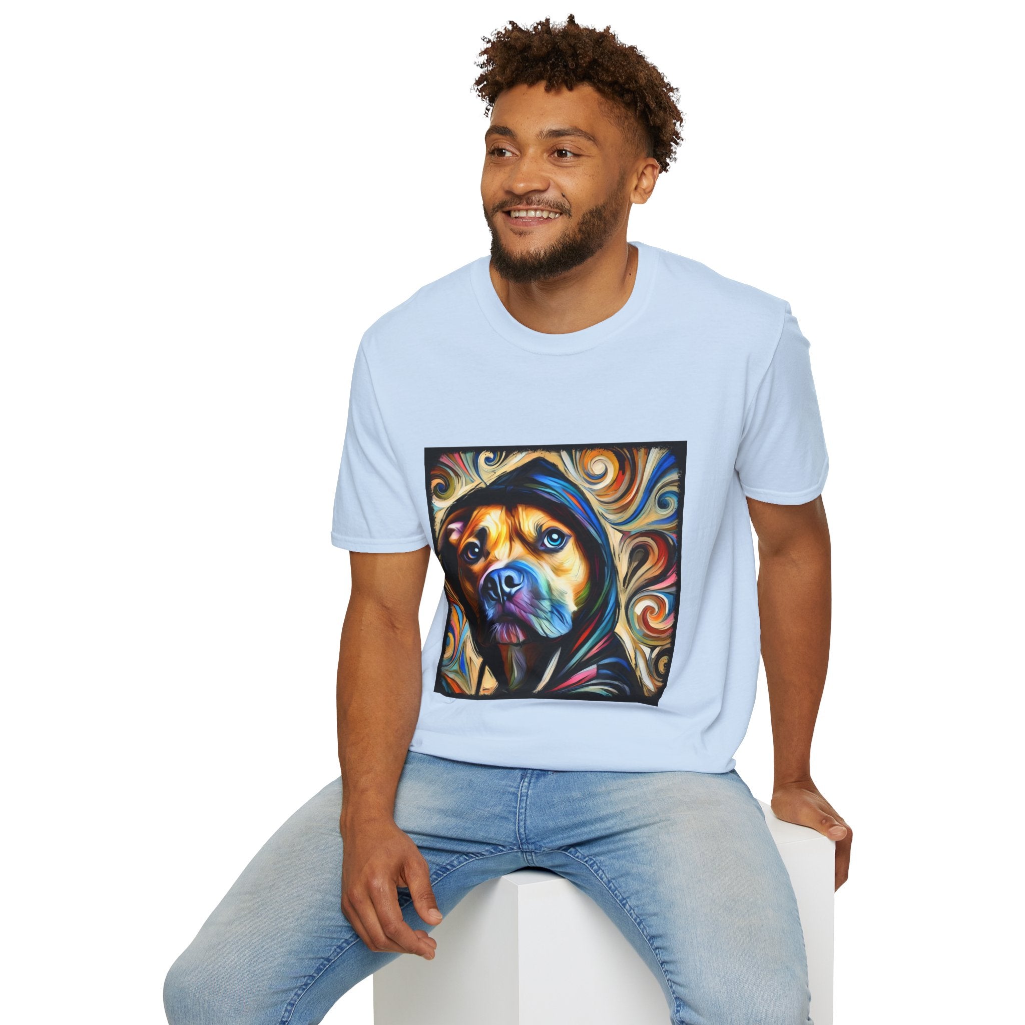 American Pit Bull Terrier Relaxed Swirl | Unisex Dog T-Shirt