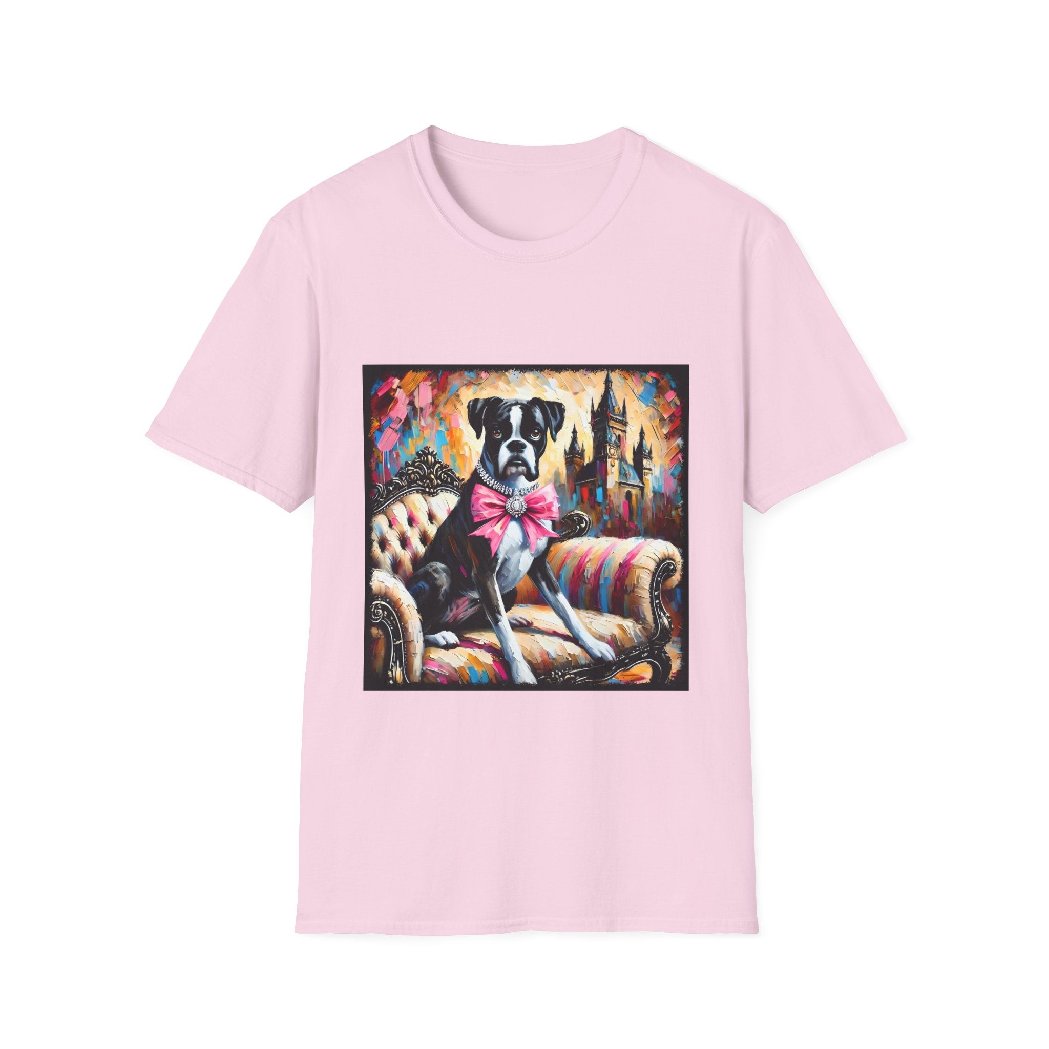 Boxer Pink Princess Classic | Unisex Dog T-Shirt