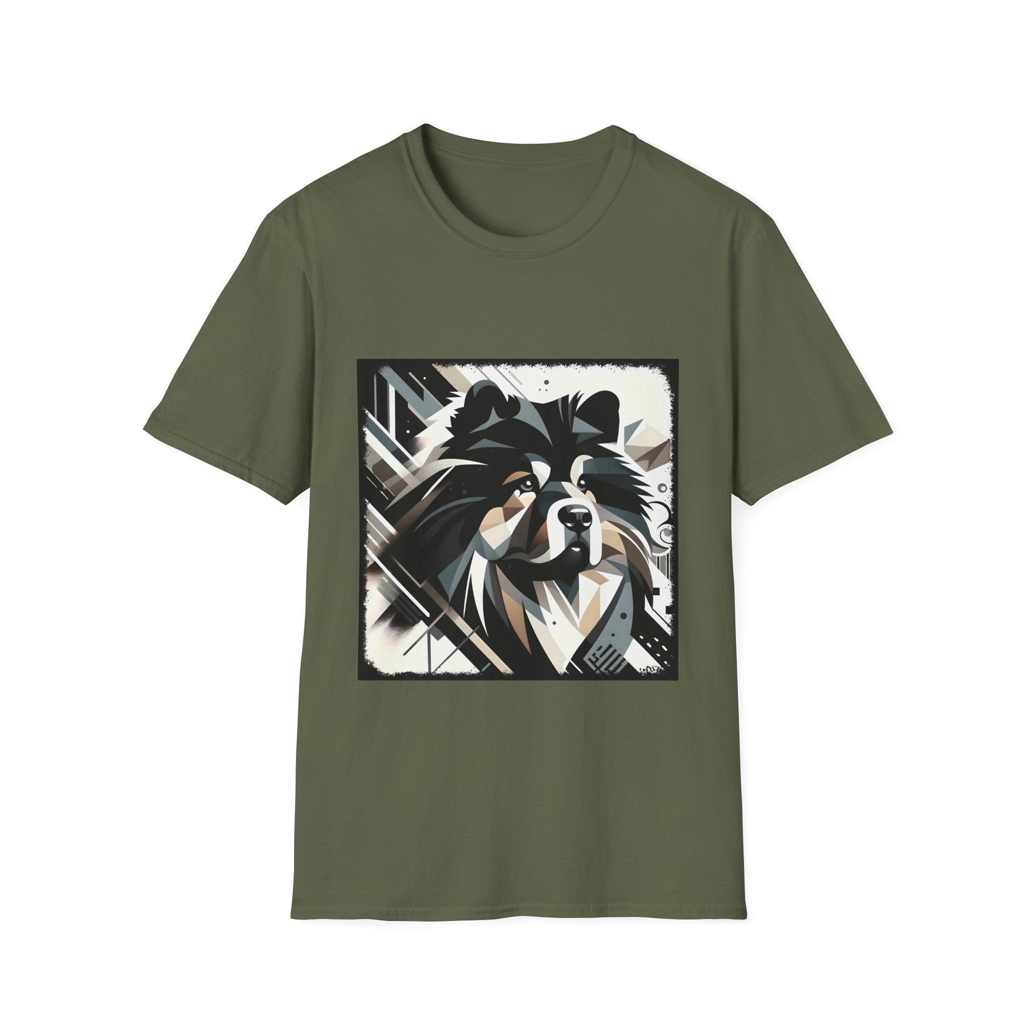 Chow Chow Bold Geometric | Unisex Dog T-Shirt