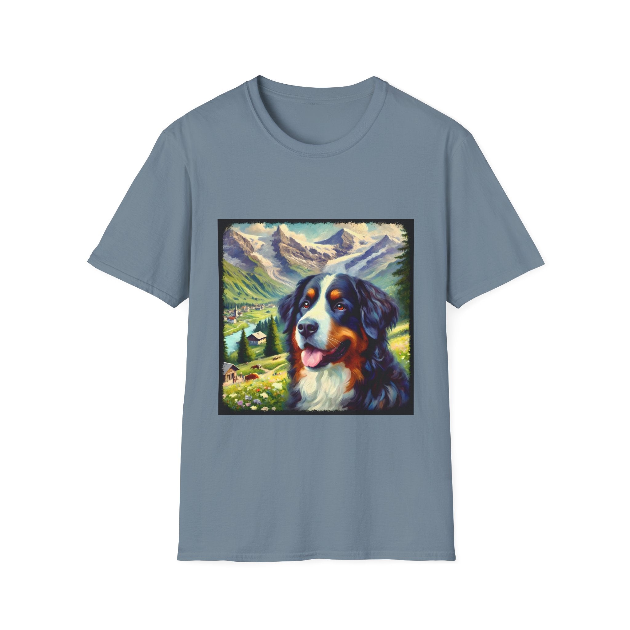 Bernese Mountain Dog Swiss Classic | Unisex Dog T-Shirt