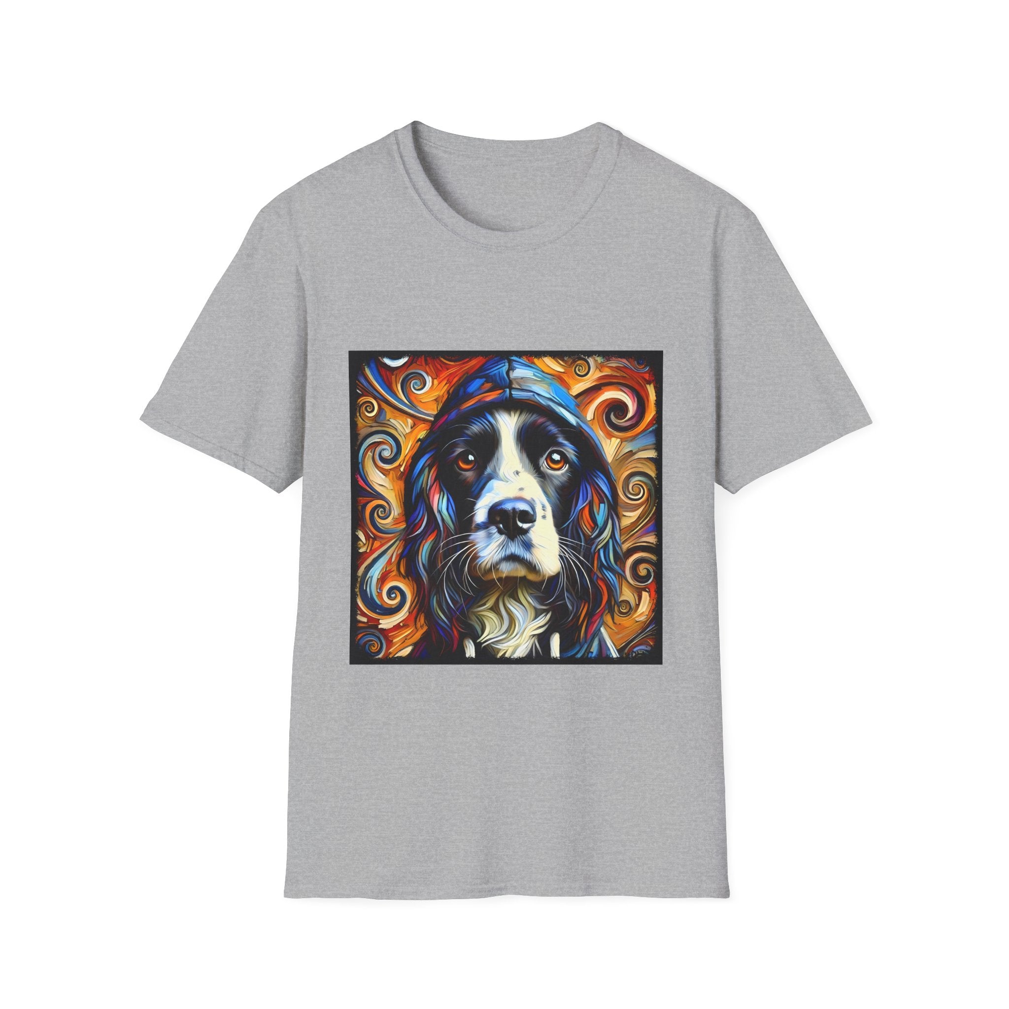 English Springer Spaniel Relaxed Swirl | Unisex Dog T-Shirt