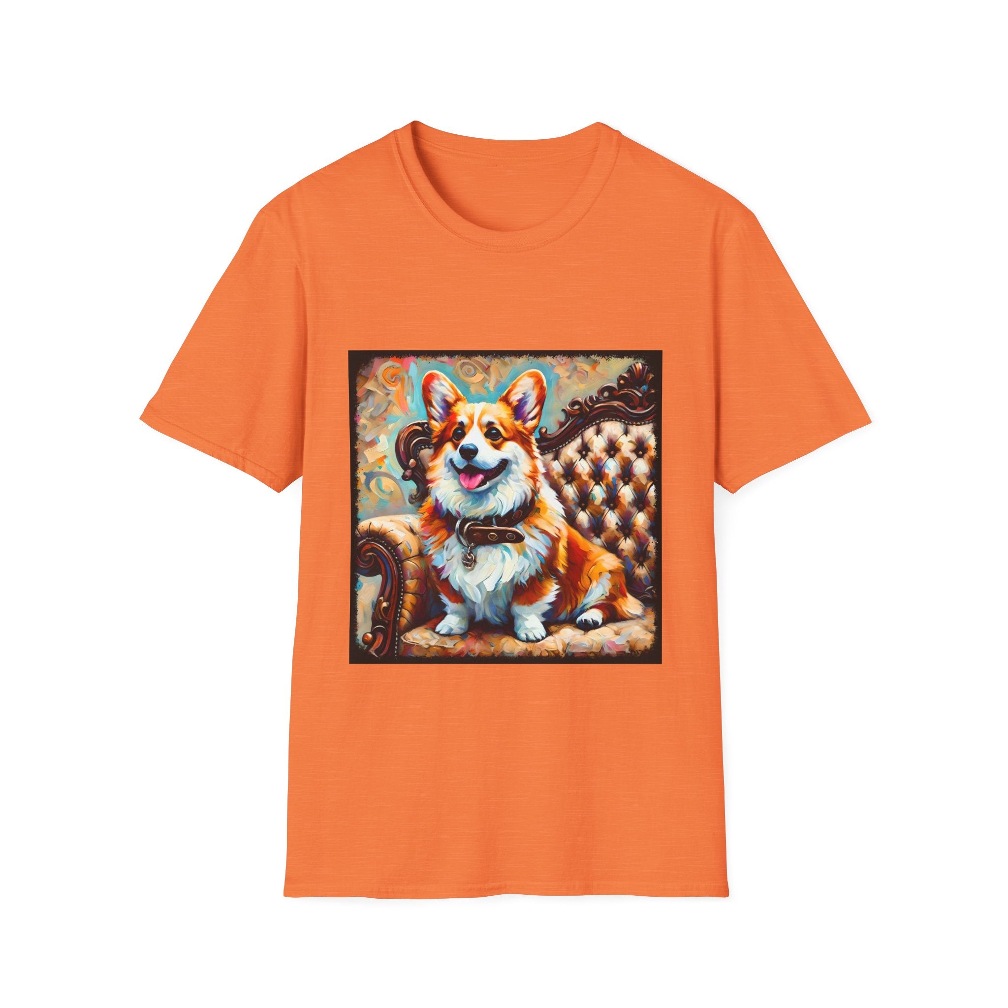 Pembroke Welsh Corgi Warm Swirl | Unisex Dog T-Shirt
