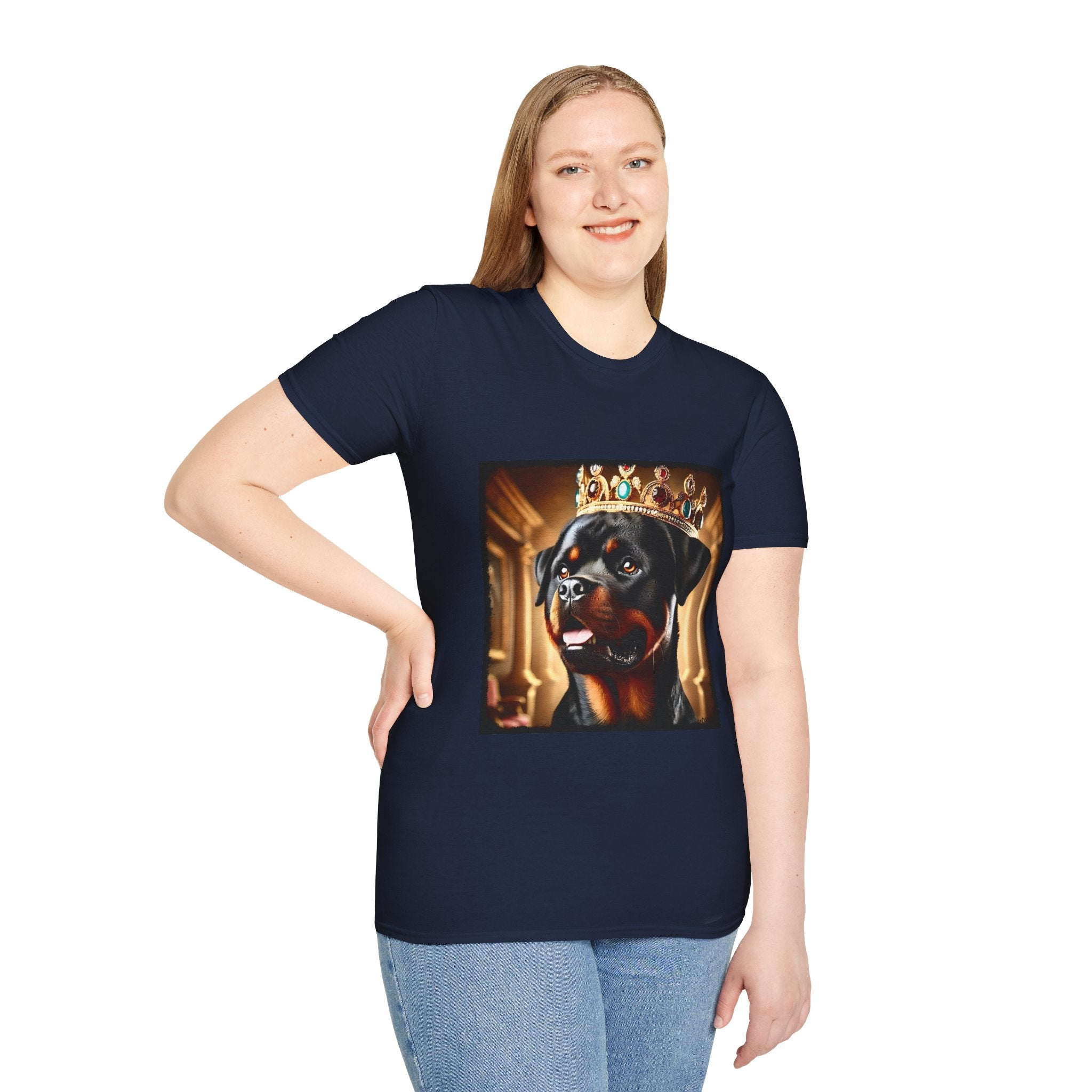 Rottweiler Royal Reign | Unisex Dog T-Shirt