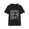 German Shorthaired Pointer B&W Pink Bow Rocker | Unisex Dog T-Shirt