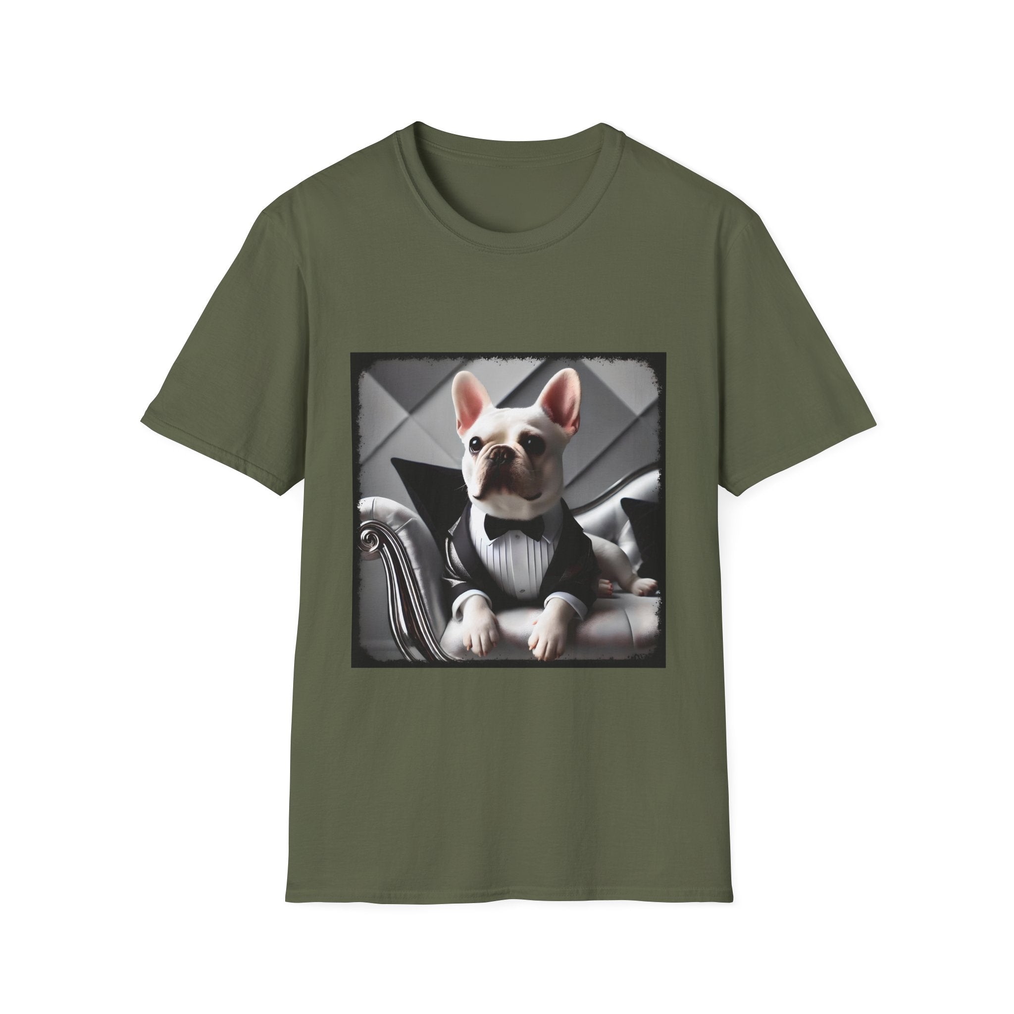 French Bulldog Debonair Dude | Unisex Dog T-Shirt