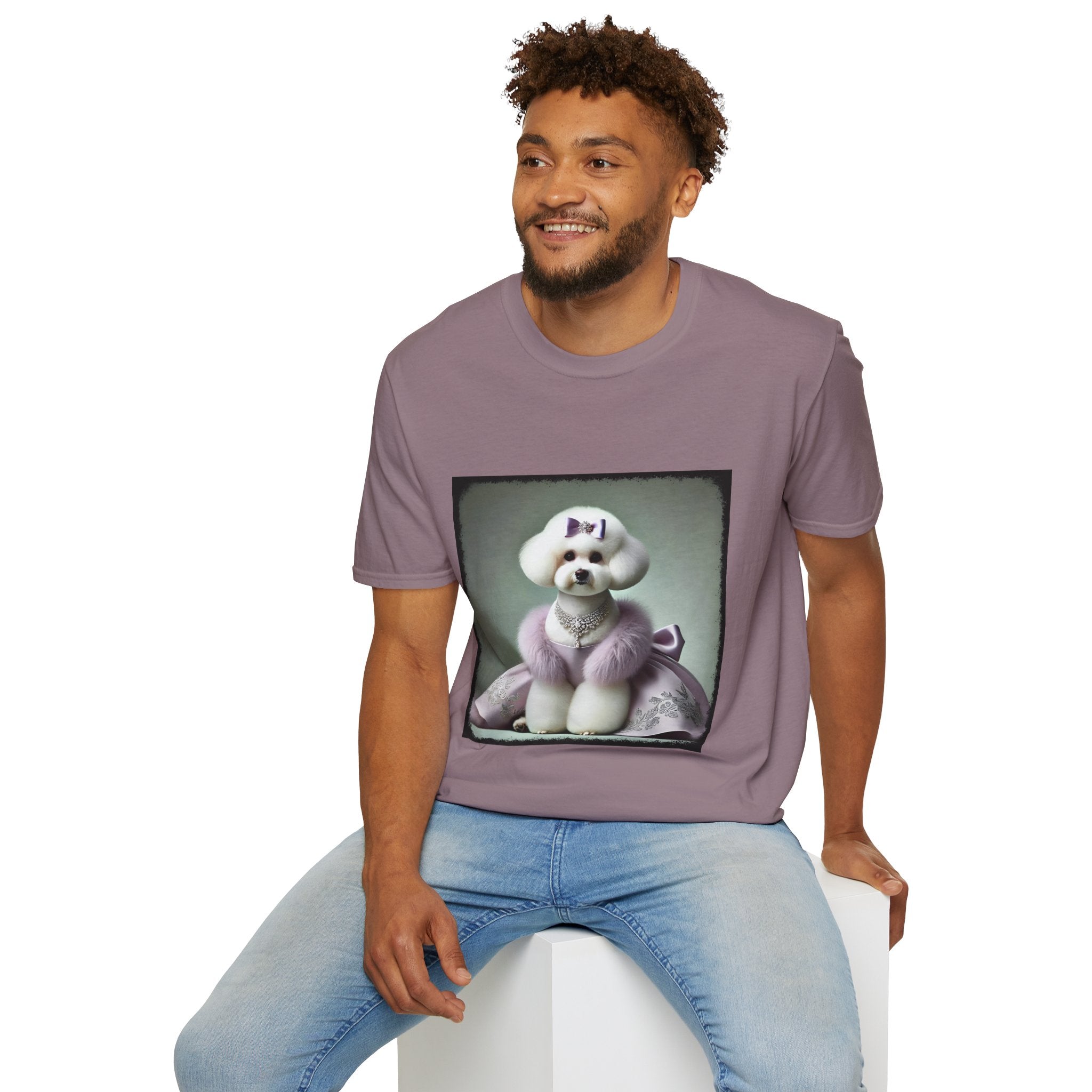 Bichon Frise Glam Girl | Unisex Dog T-Shirt