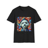 Bichon Frise Street Swirl | Unisex Dog T-Shirt
