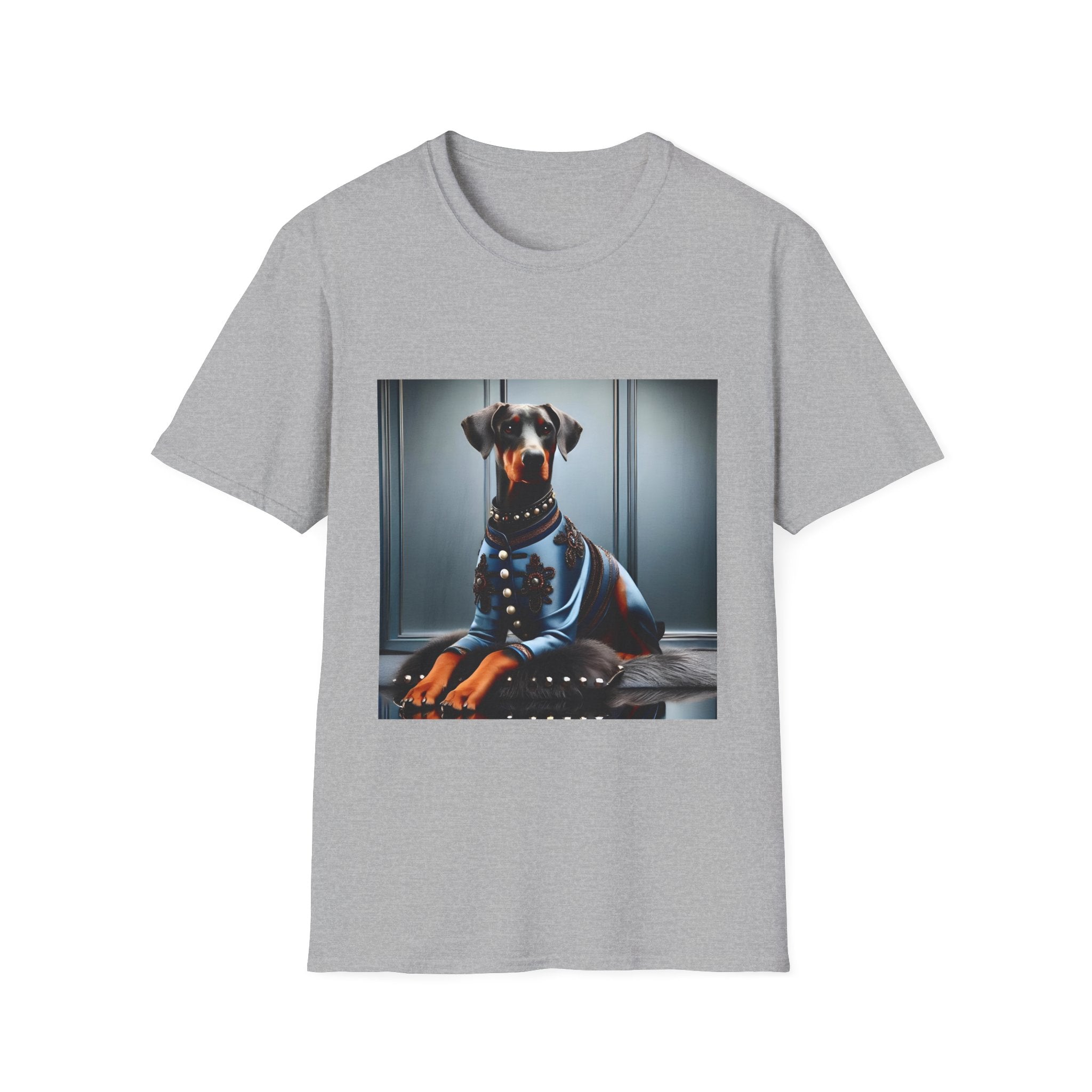 Doberman Pinscher Blue Belle | Unisex Dog T-Shirt