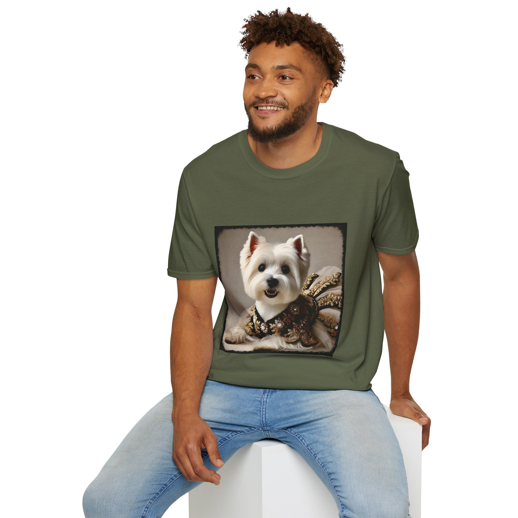 West Highland White Terrier Glitzy Gal | Unisex Dog T-Shirt