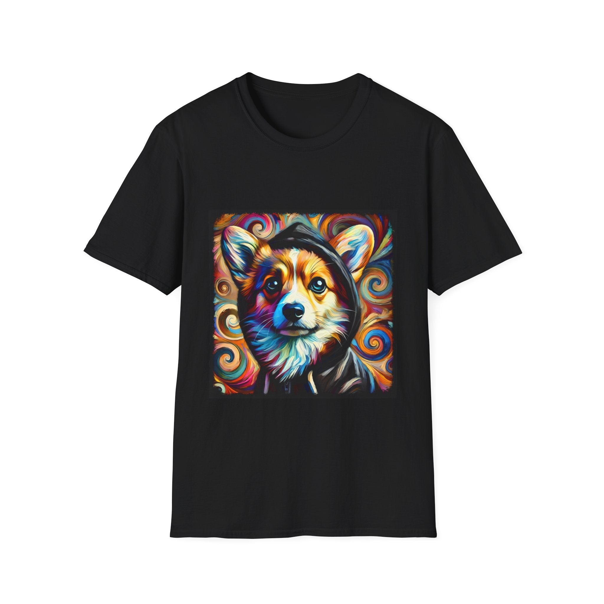 Pembroke Welsh Corgi Relaxed Swirl | Unisex Dog T-Shirt