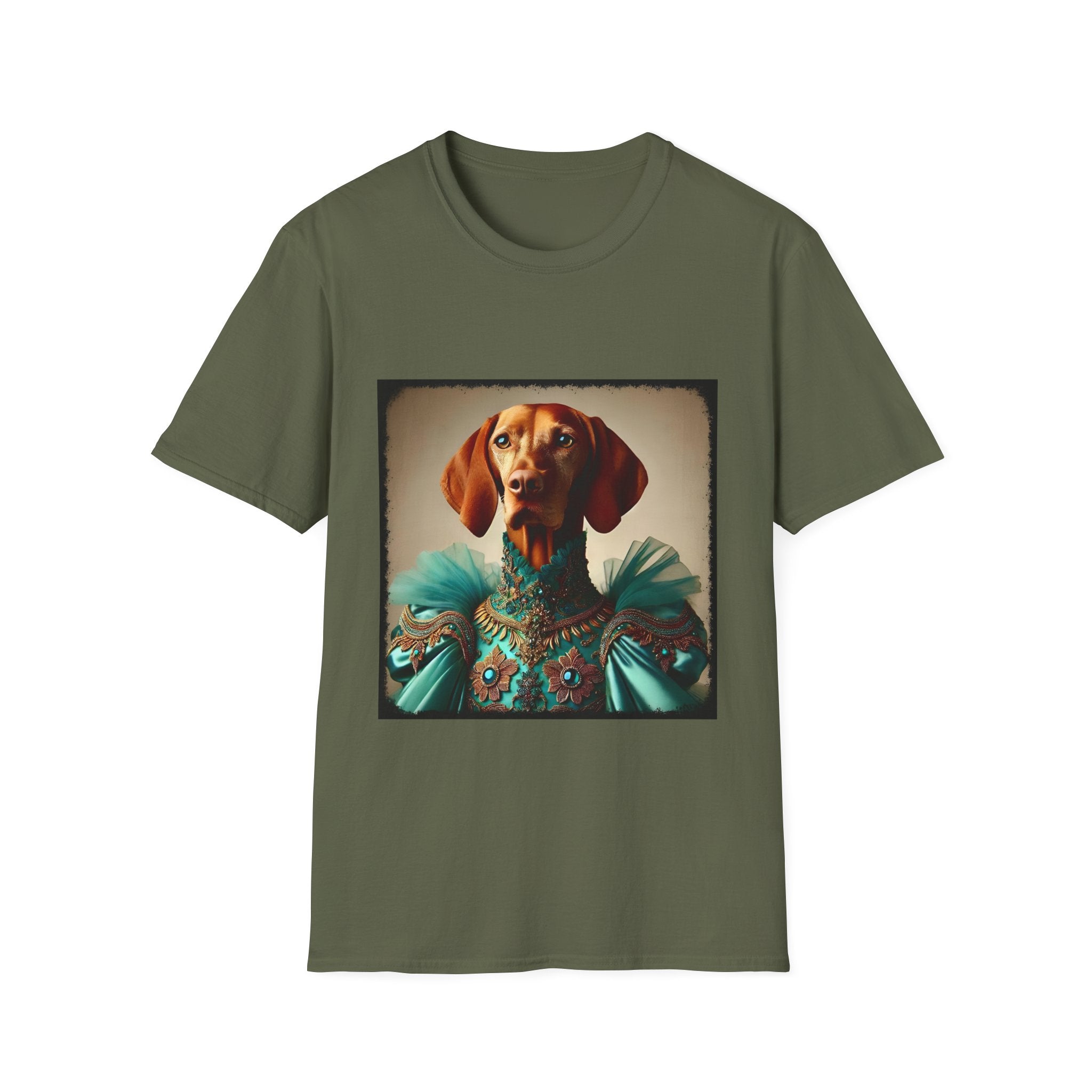 Vizsla Emerald Queen | Unisex Dog T-Shirt