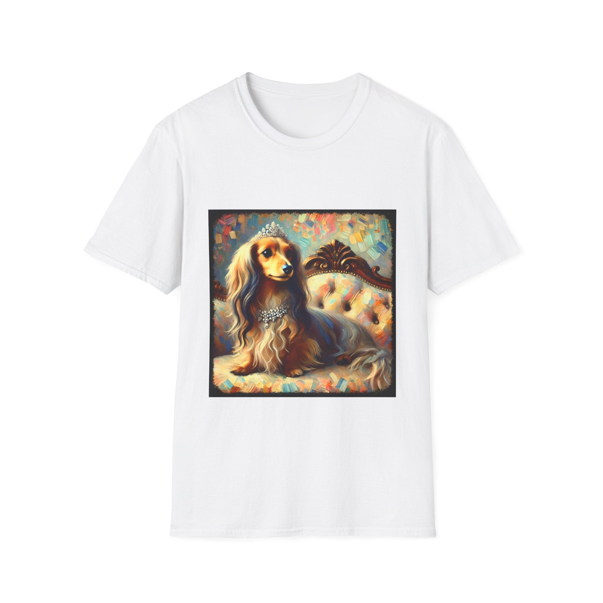 Dachshund Diamond Pastel Classic | Unisex Dog T-Shirt