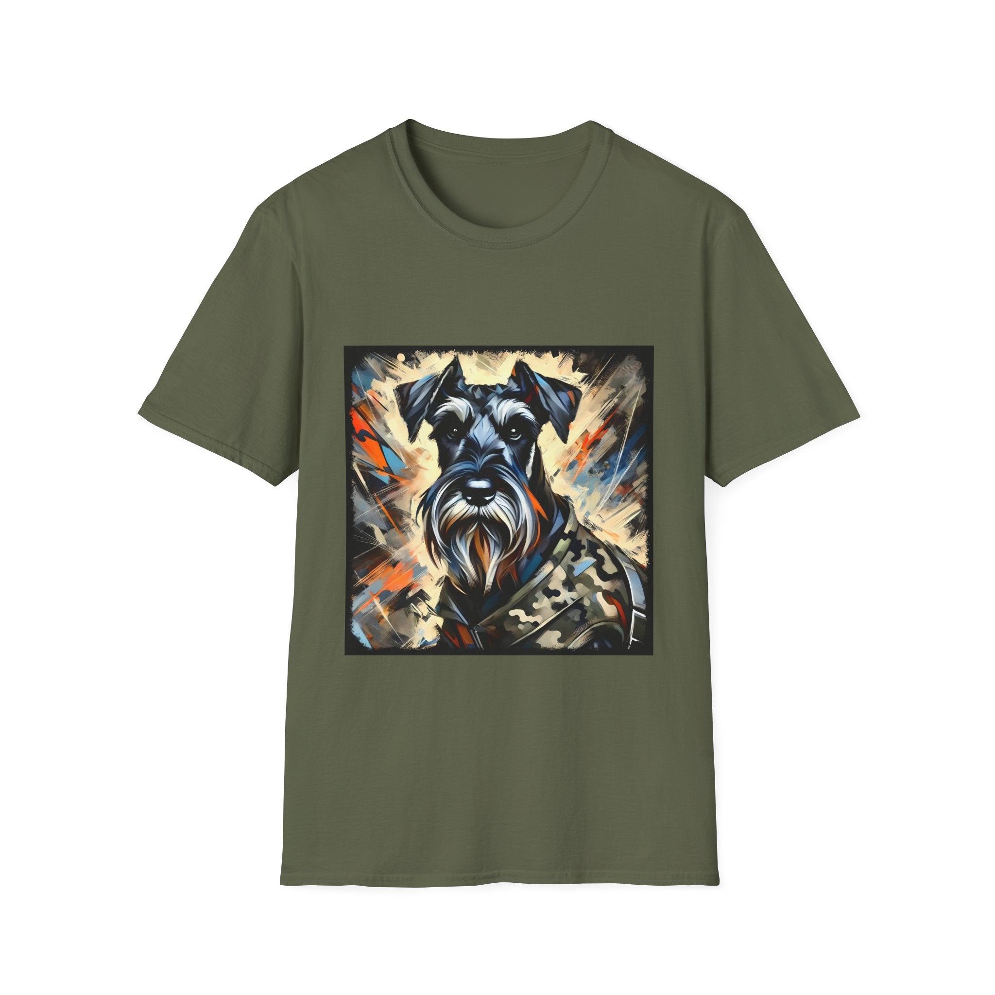 Schnauzer Bold Armor Classic | Unisex Dog T-Shirt