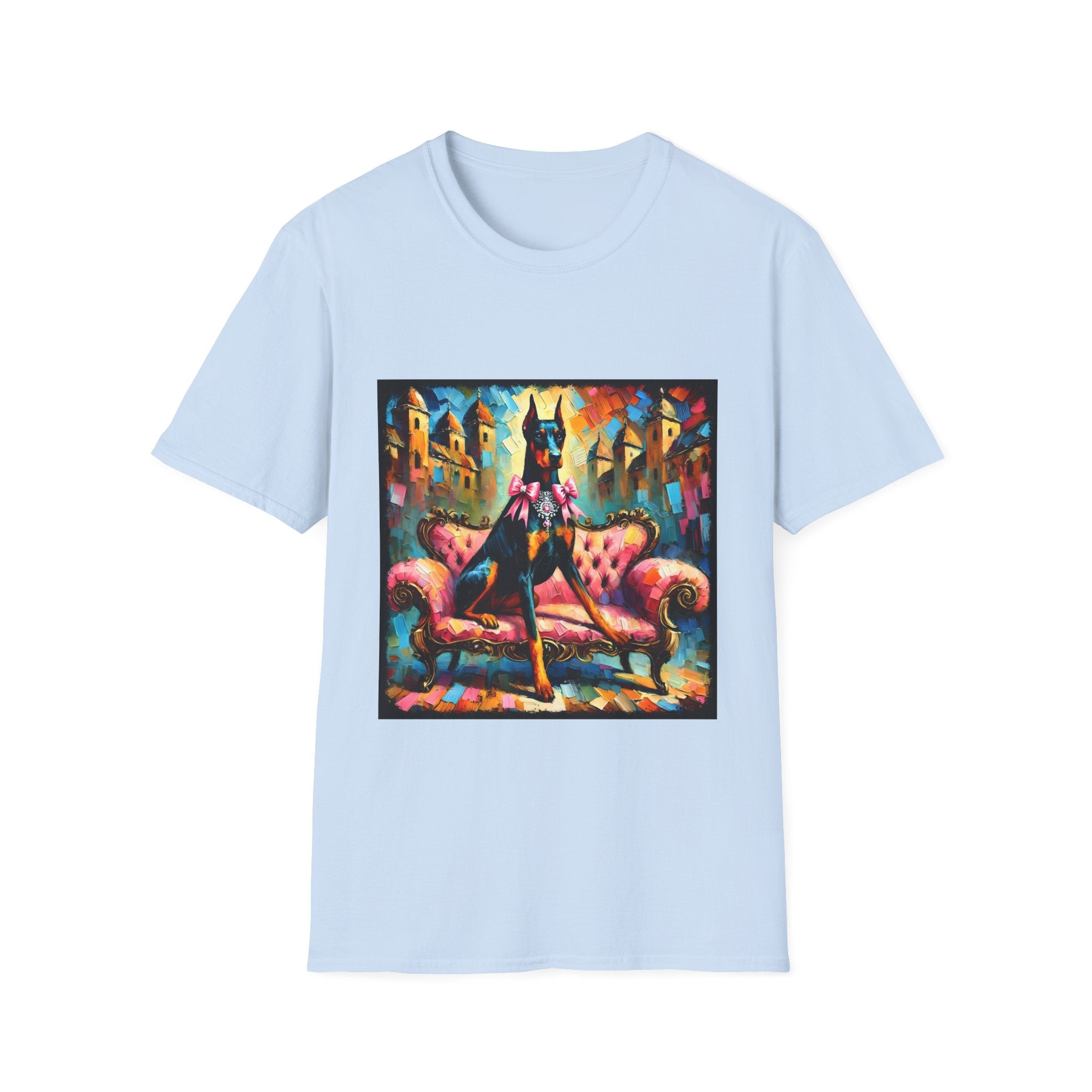 Doberman Pinscher Diamond Princess Classic | Unisex Dog T-Shirt