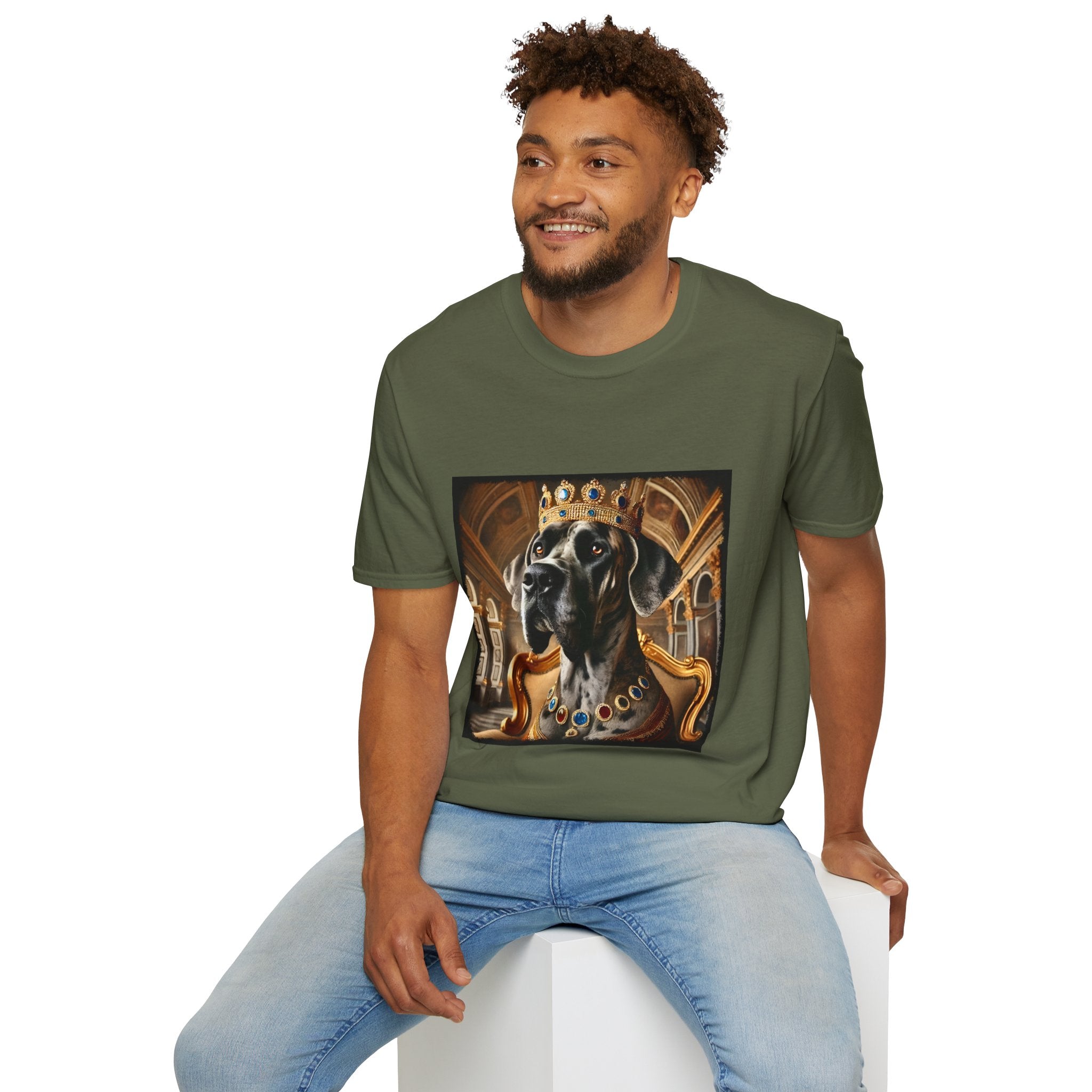 Great Dane Gold Reign | Unisex Dog T-Shirt