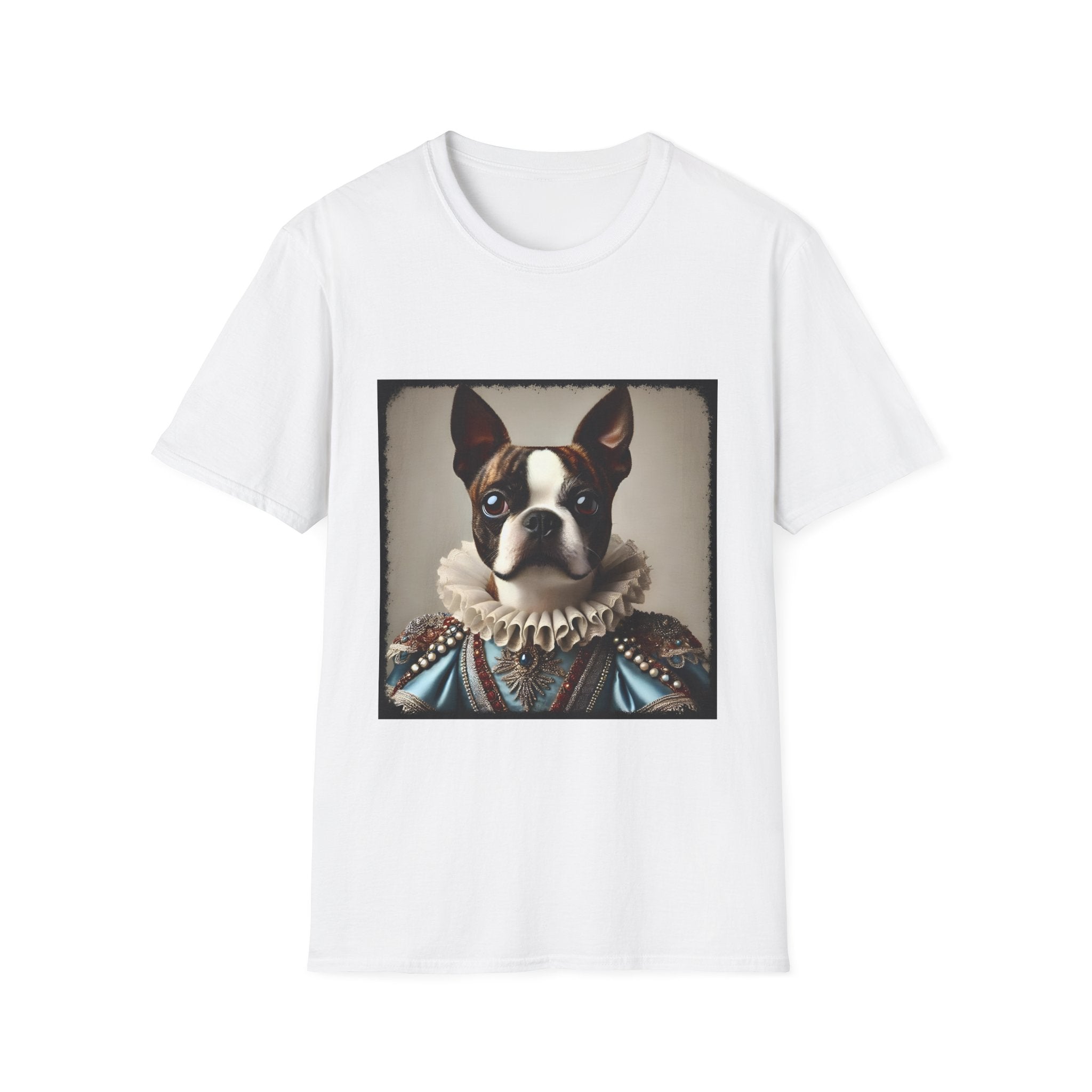 Boston Terrier Bougie Brindle | Unisex Dog T-Shirt