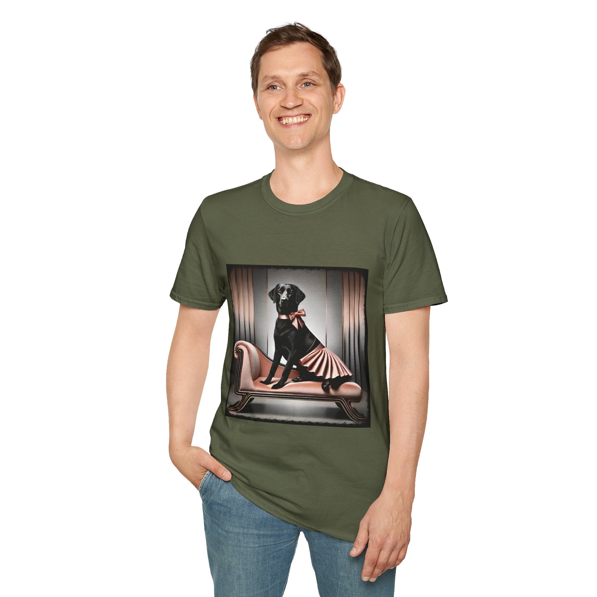 Labrador Retriever Rose Diva | Unisex Dog T-Shirt