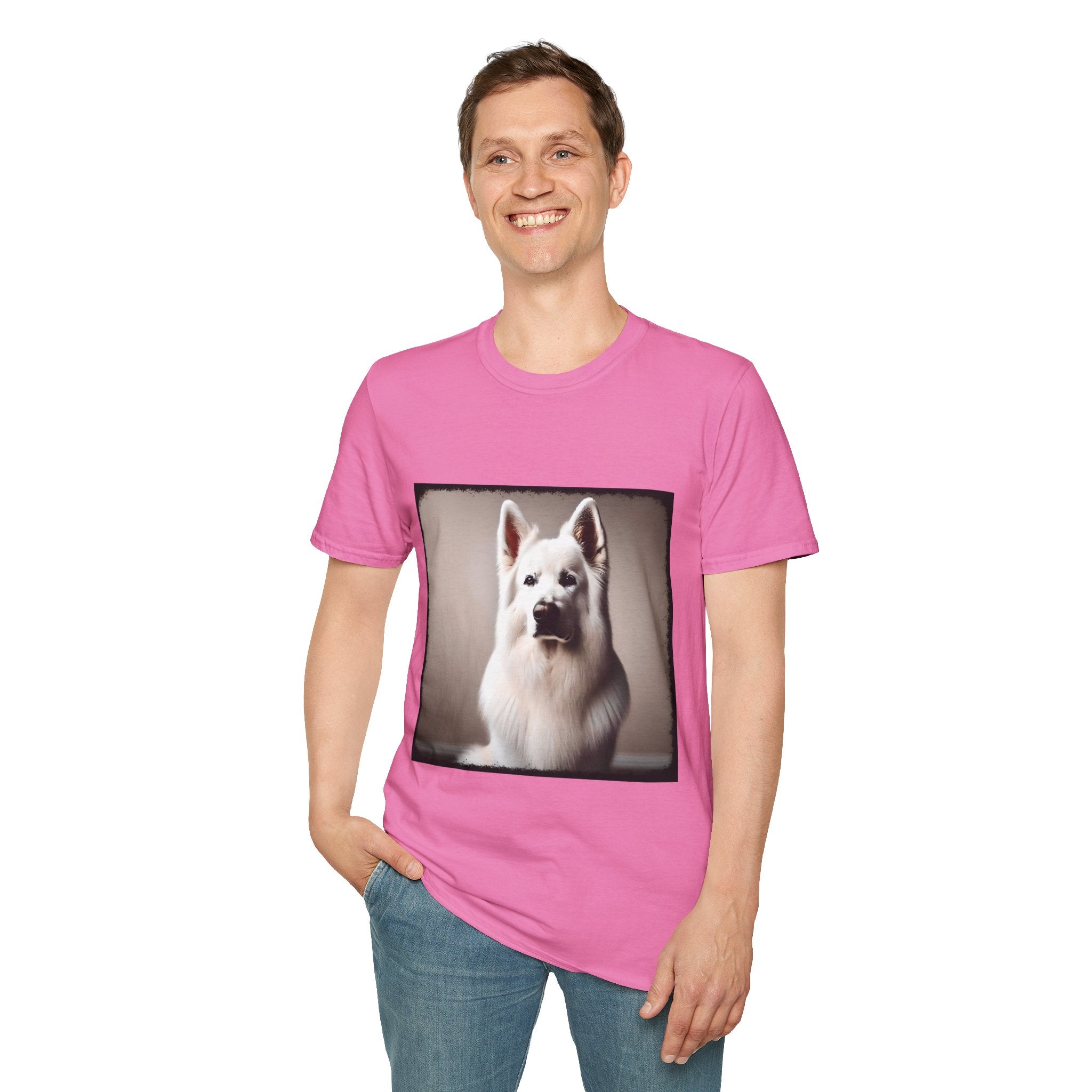 German Shepherd Pure Portrait  | Unisex Dog T-Shirt