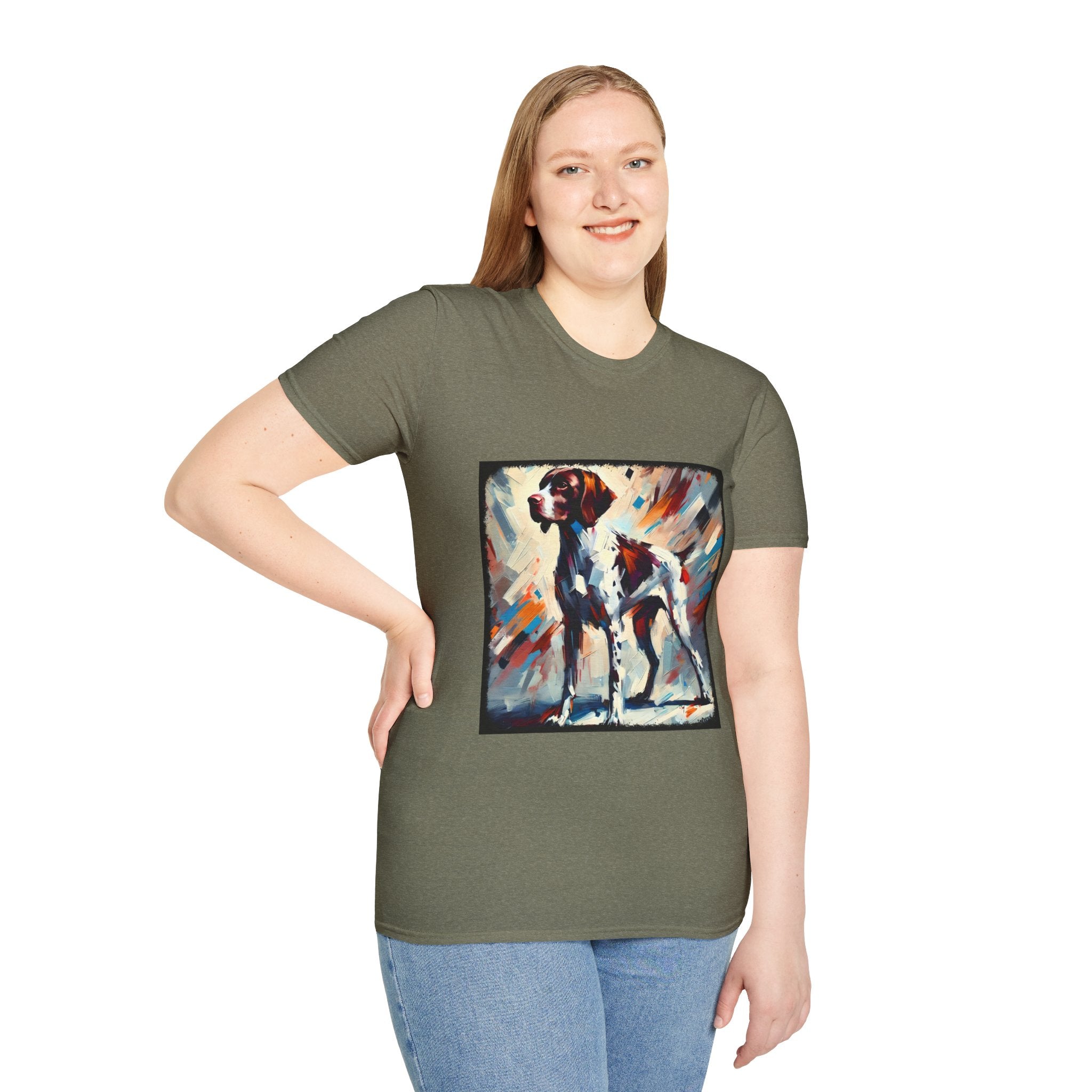 German Shorthaired Pointer Strong Classic | Unisex Dog T-Shirt