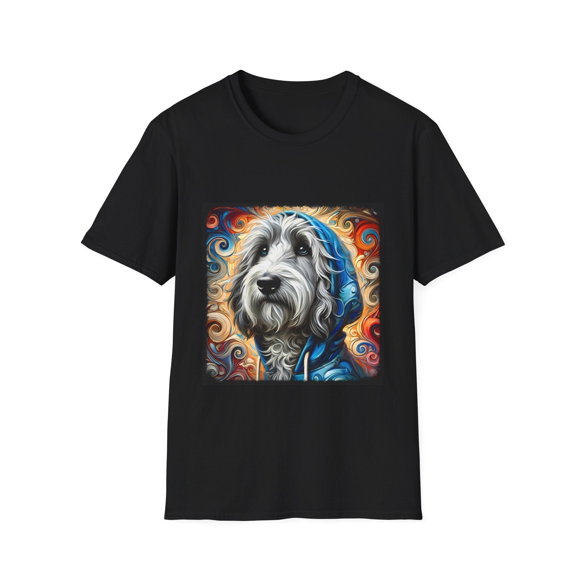 Sheepadoodle Urban Swirl | Unisex Dog T-Shirt