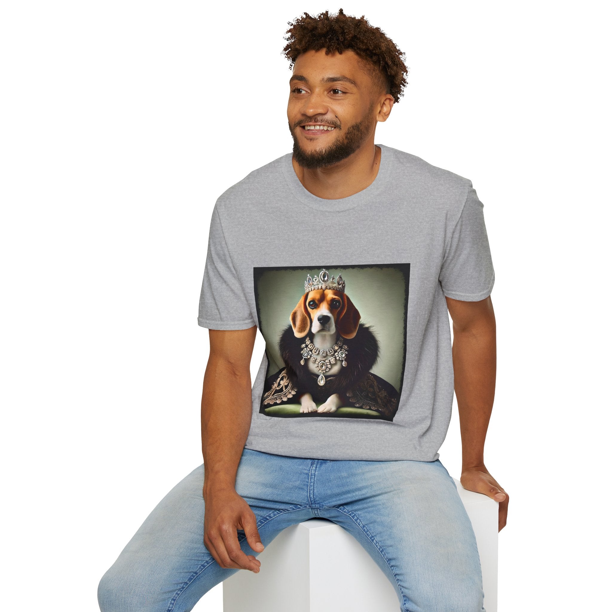 Beagle Diamond Drip | Unisex Dog T-Shirt