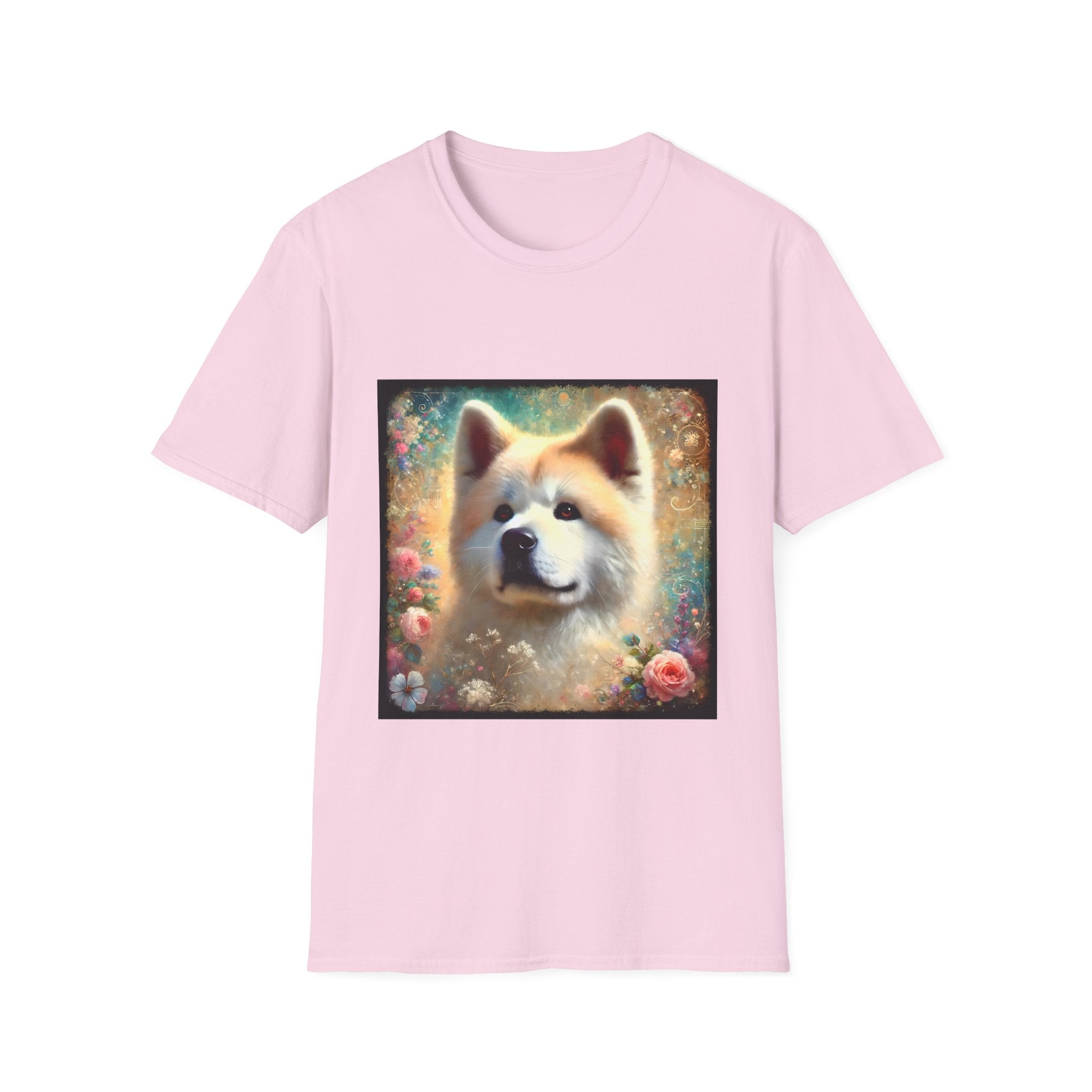 Akita Cosmic Garden | Unisex Dog T-Shirt