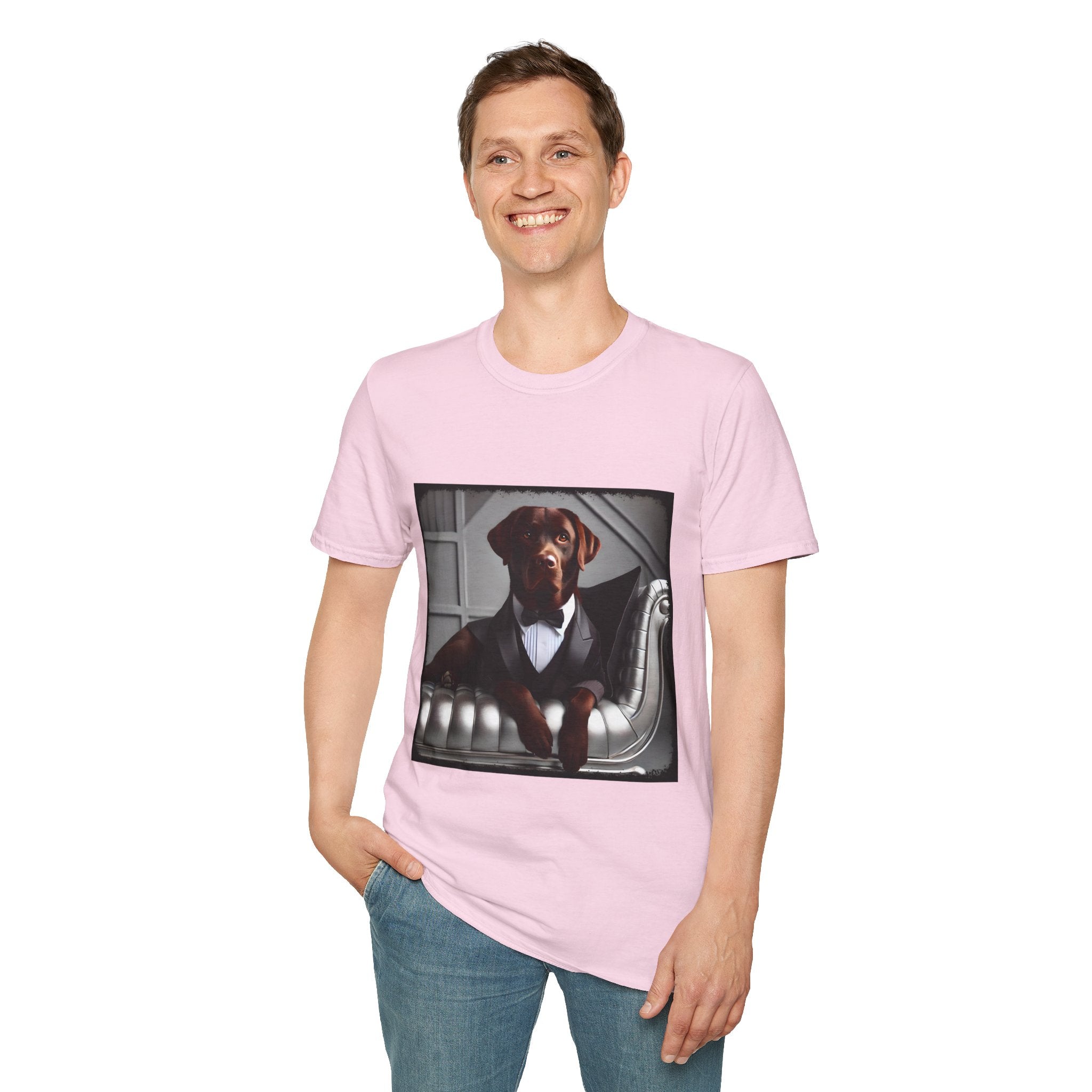 Labrador Retriever Chocolate Chap | Unisex Dog T-Shirt