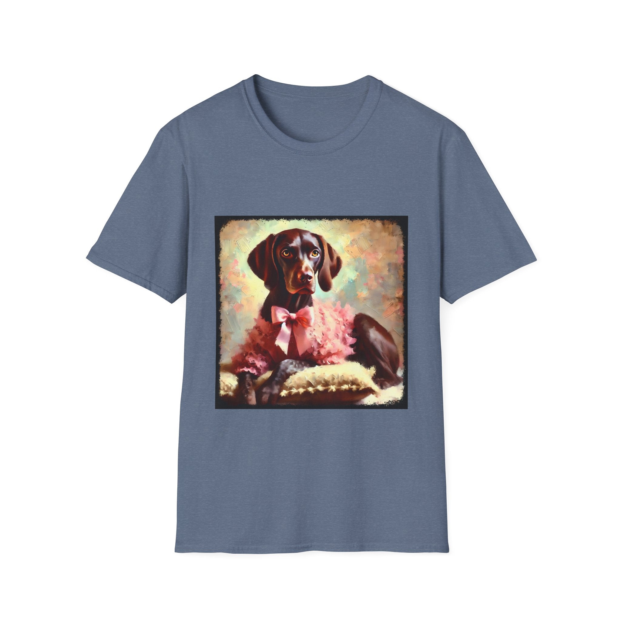German Shorthaired Pointer Poised Classic | Unisex Dog T-Shirt