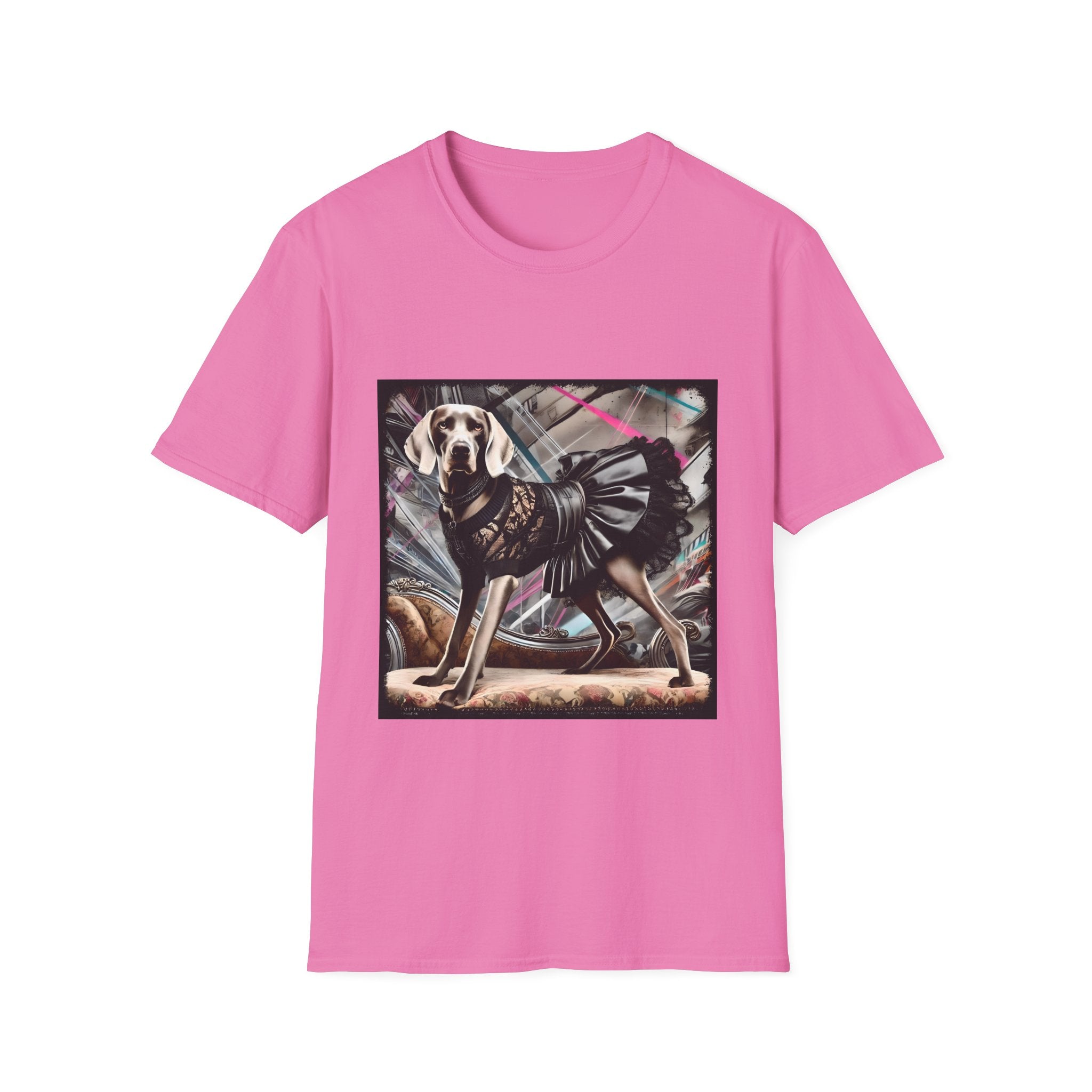 Weimaraner Rock Chic | Unisex Dog T-Shirt
