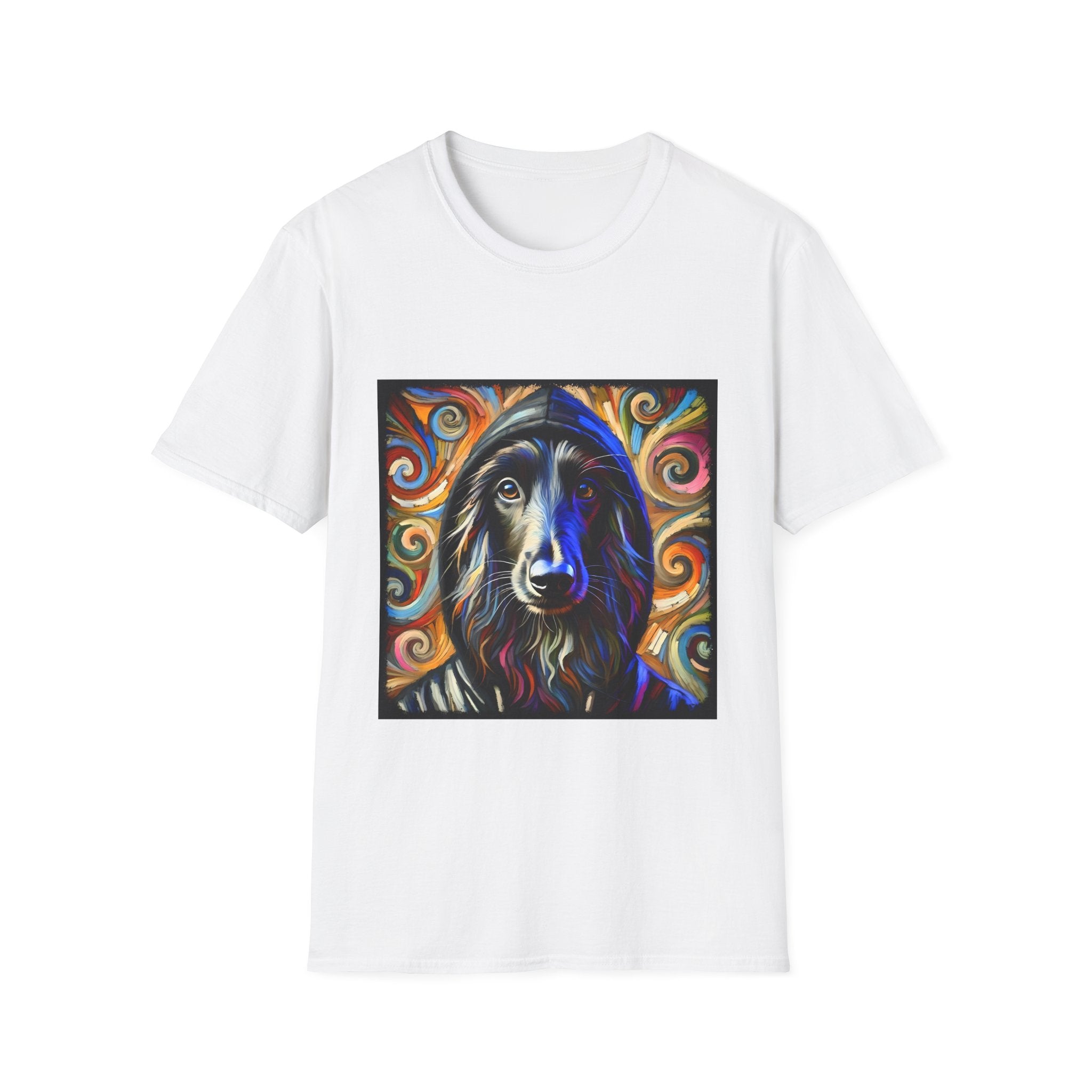 Afghan Hound Hoodie Swirl | Unisex Dog T-Shirt