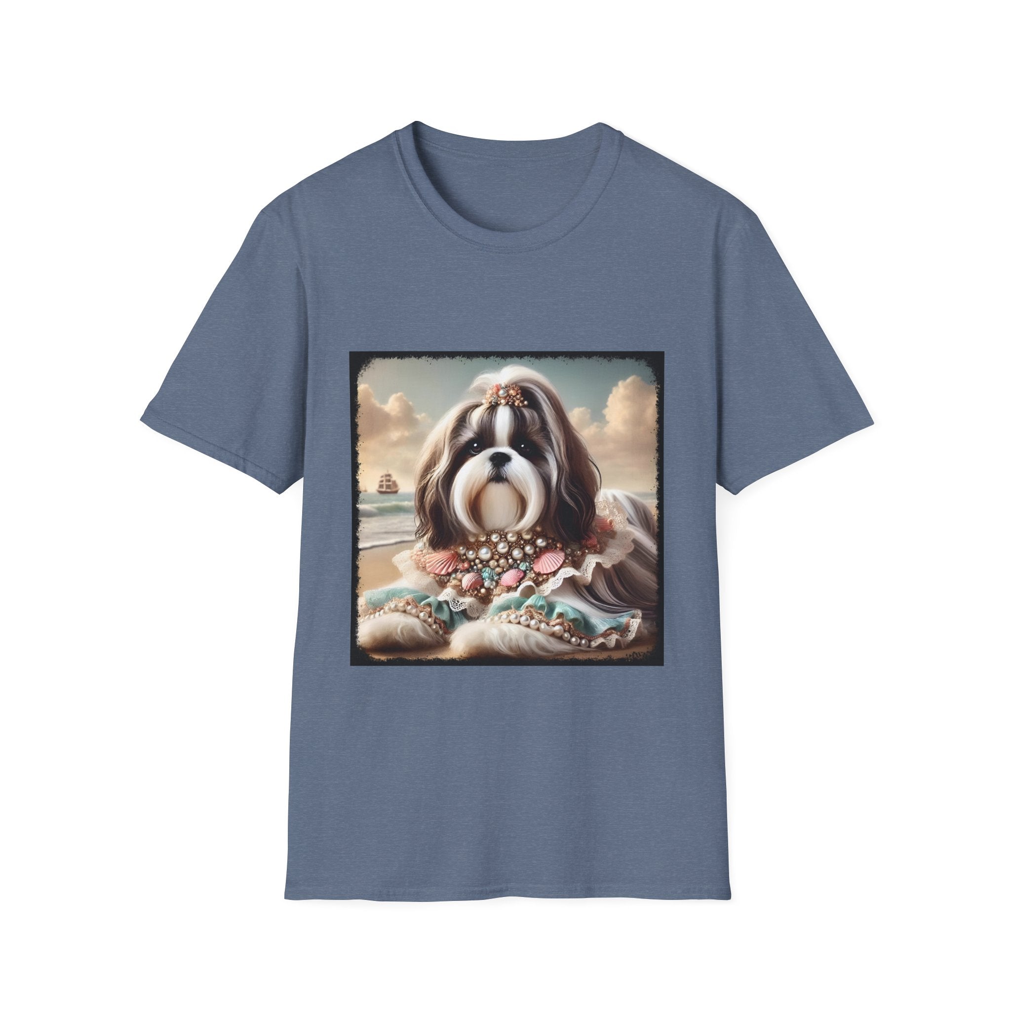 Shih Tzu Seashell Sweetie | Unisex Dog T-Shirt